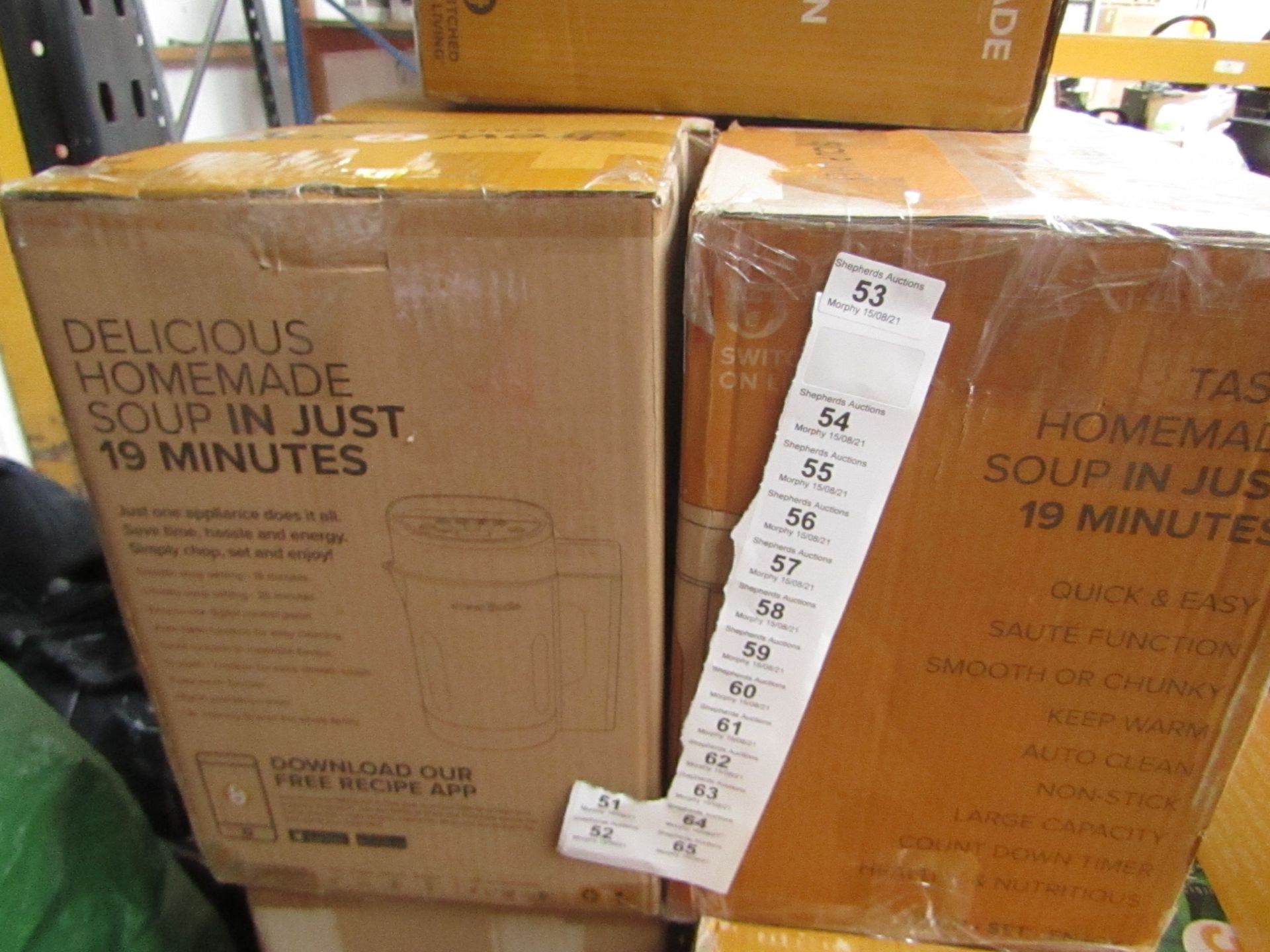 | 1x | DREW AND COLE SOUP CHEF | PROFESSIONALLY REFURBISHED AND RE BOXED |NO ONLINE RESALE | RRP £