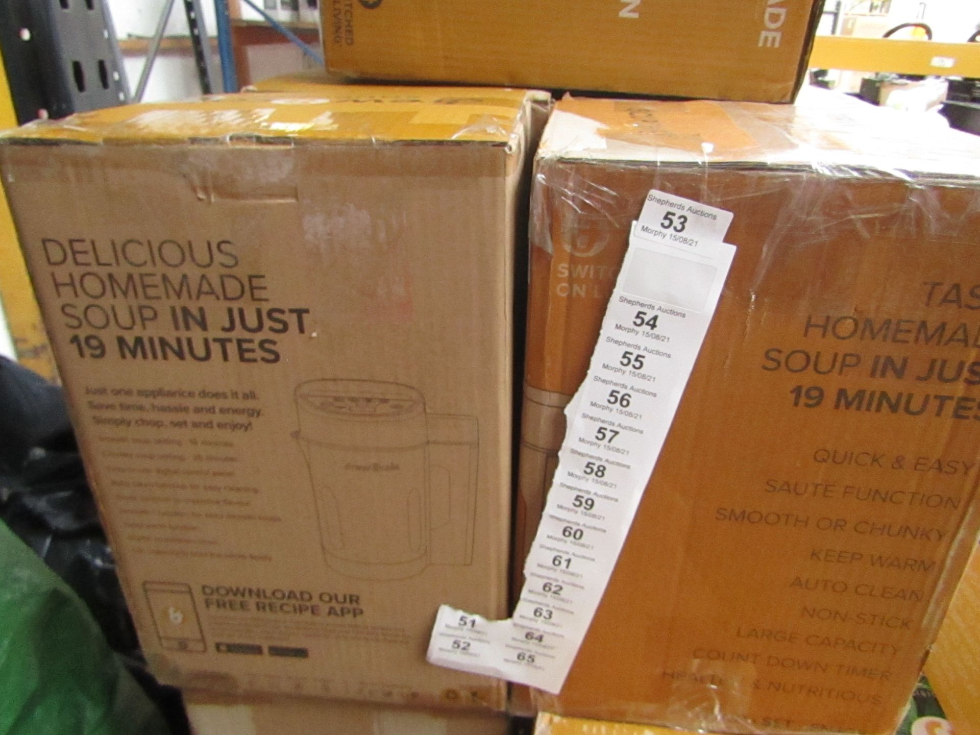 | 1x | DREW AND COLE SOUP CHEF | PROFESSIONALLY REFURBISHED AND RE BOXED |NO ONLINE RESALE | RRP £