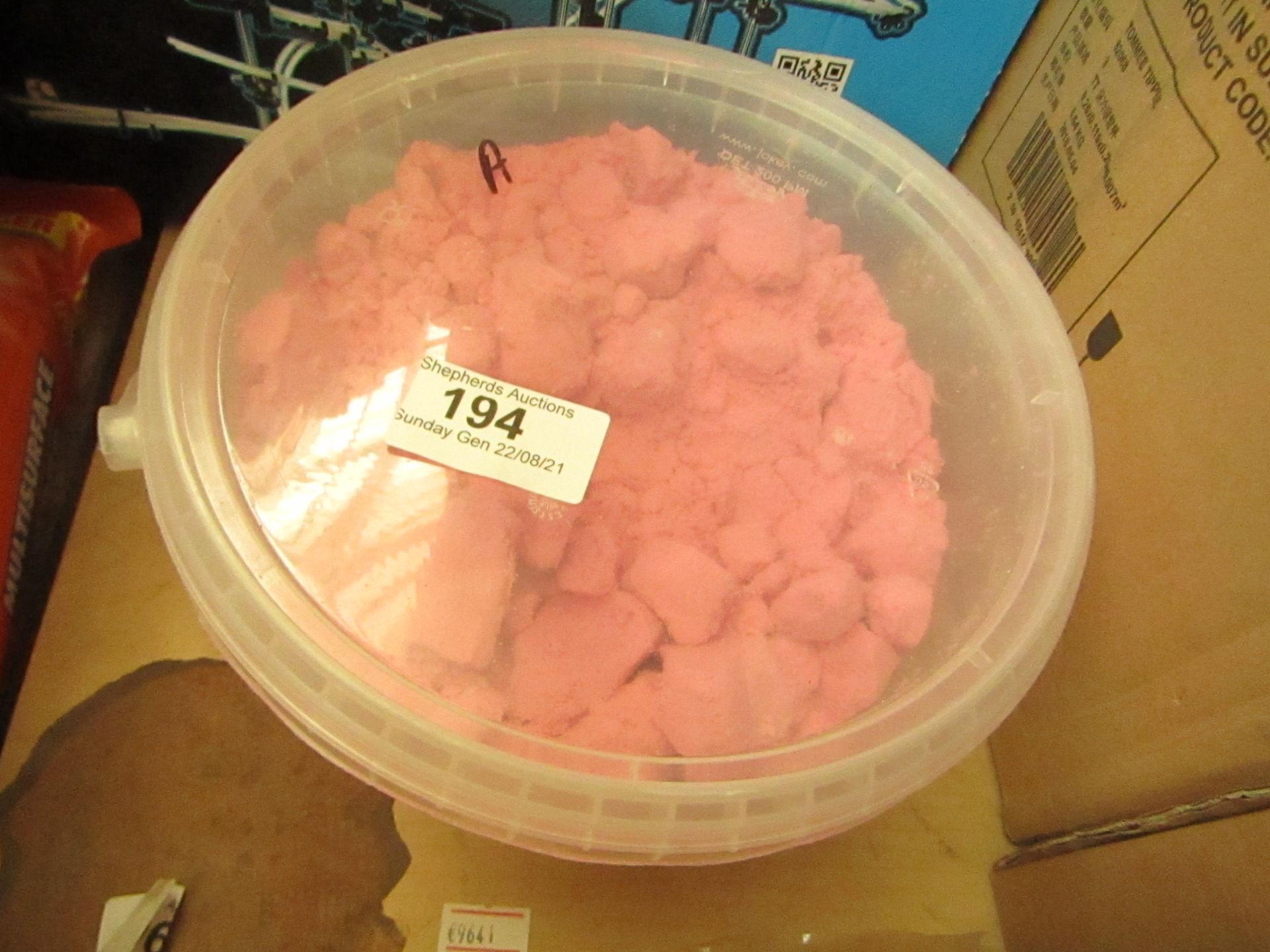 Professor Brush - Smooshy Pink Sand - 1.8Kg Tub - Unused.