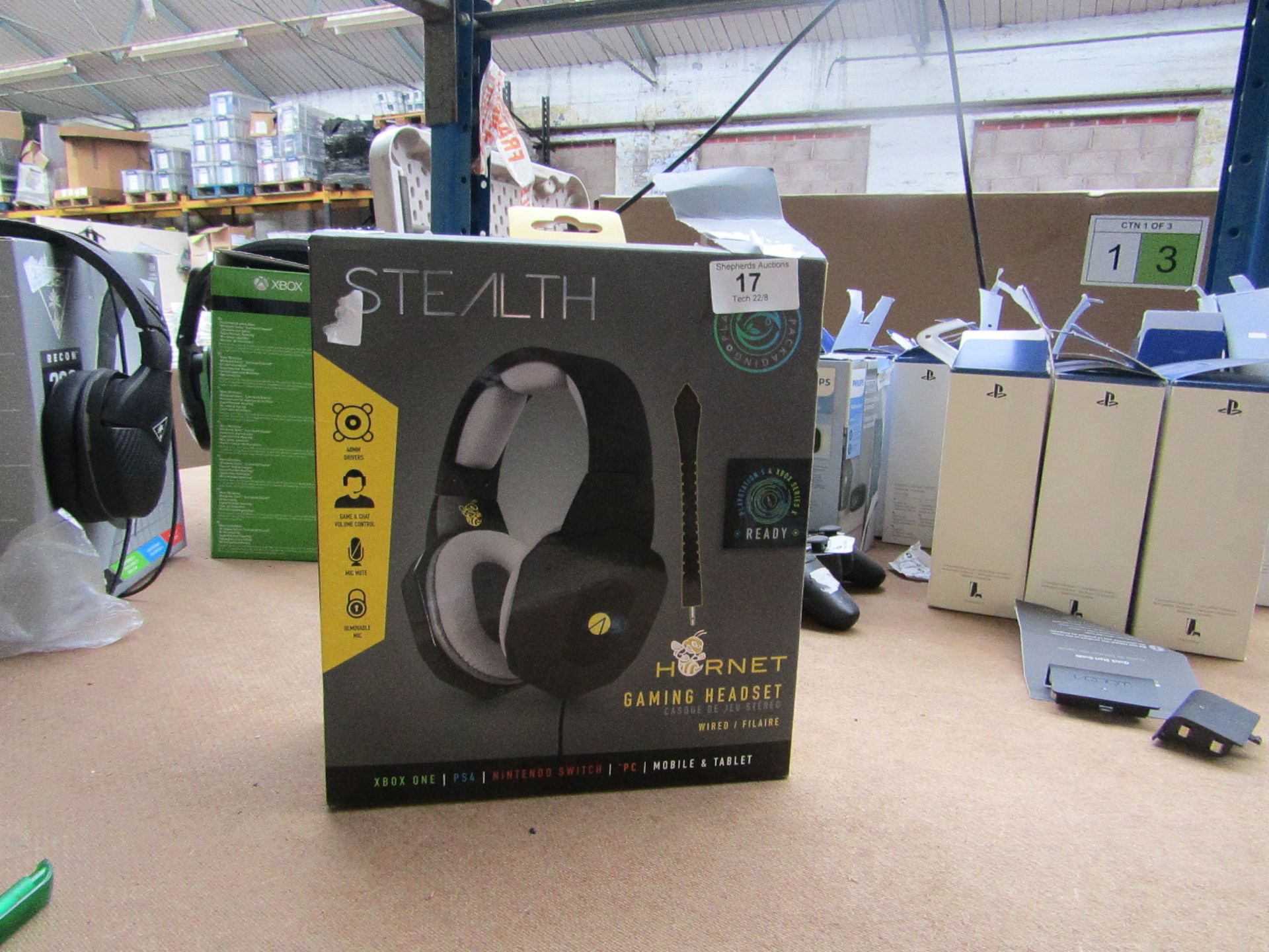 Hornet Gaming Headset - Unchecked & Boxed - RRP £25