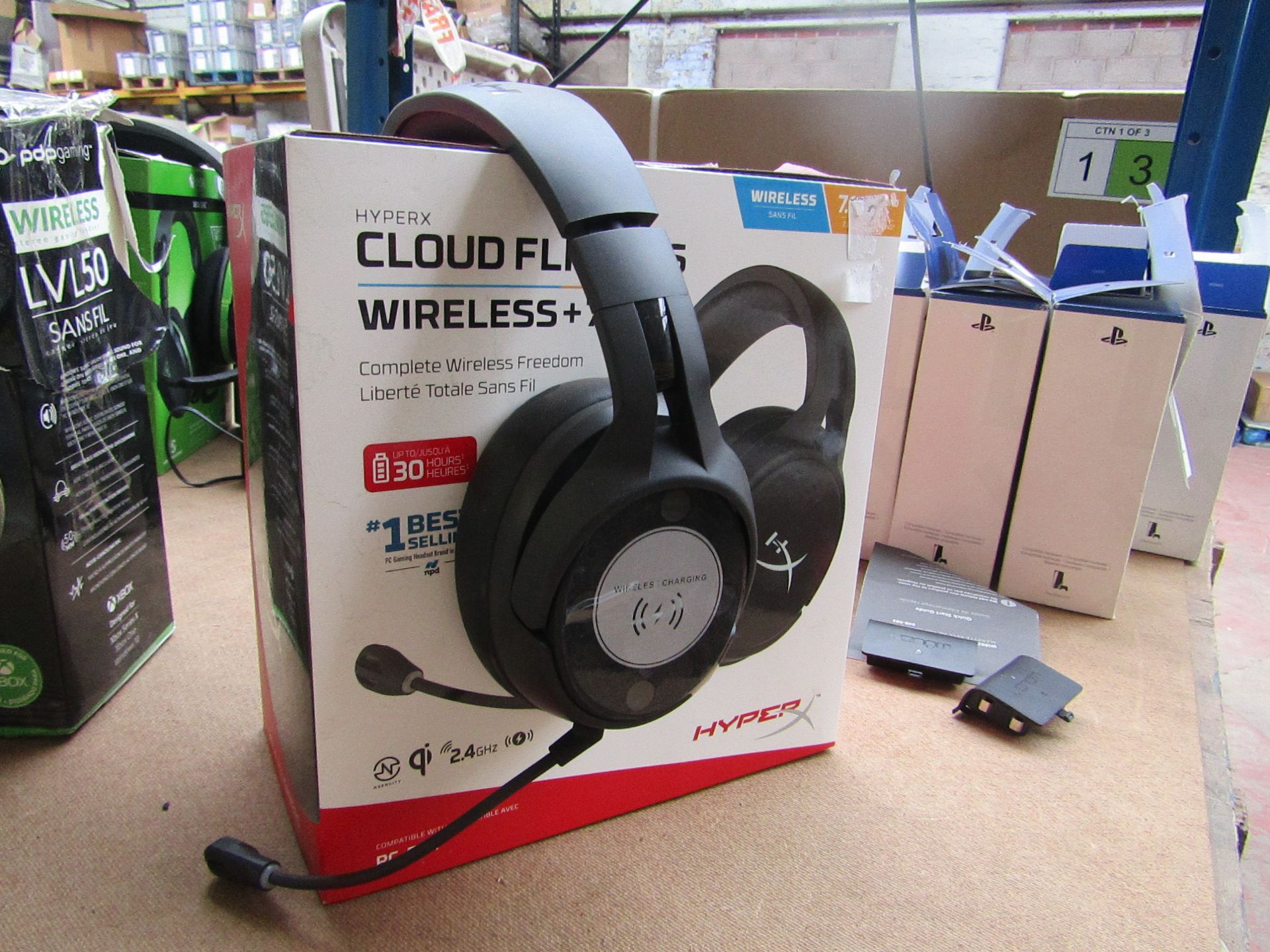 Hypex Cloud Flight S Wireless gaming headset, uncehcked and boxed, RRP £129.