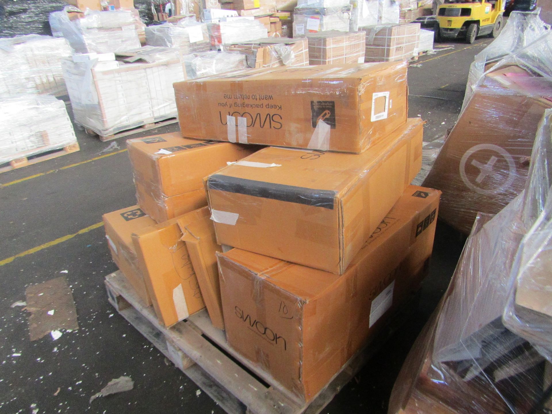 | 1X | PALLET OF FAULTY / MISSING PARTS / DAMAGED CUSTOMER RETURNS SWOON STOCK UNMANIFESTED | PALLET