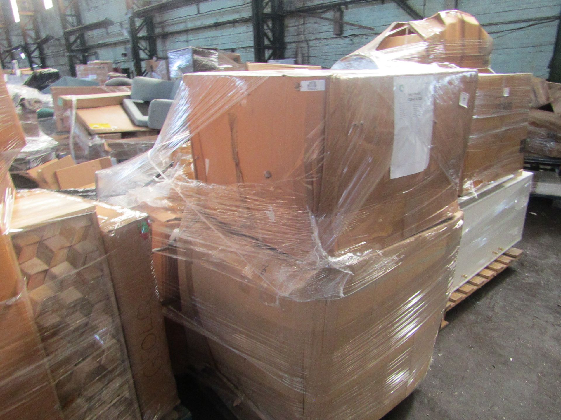 | 1X | PALLET OF FAULTY / MISSING PARTS / DAMAGED CUSTOMER RETURNS COX & COX STOCK UNMANIFESTED |