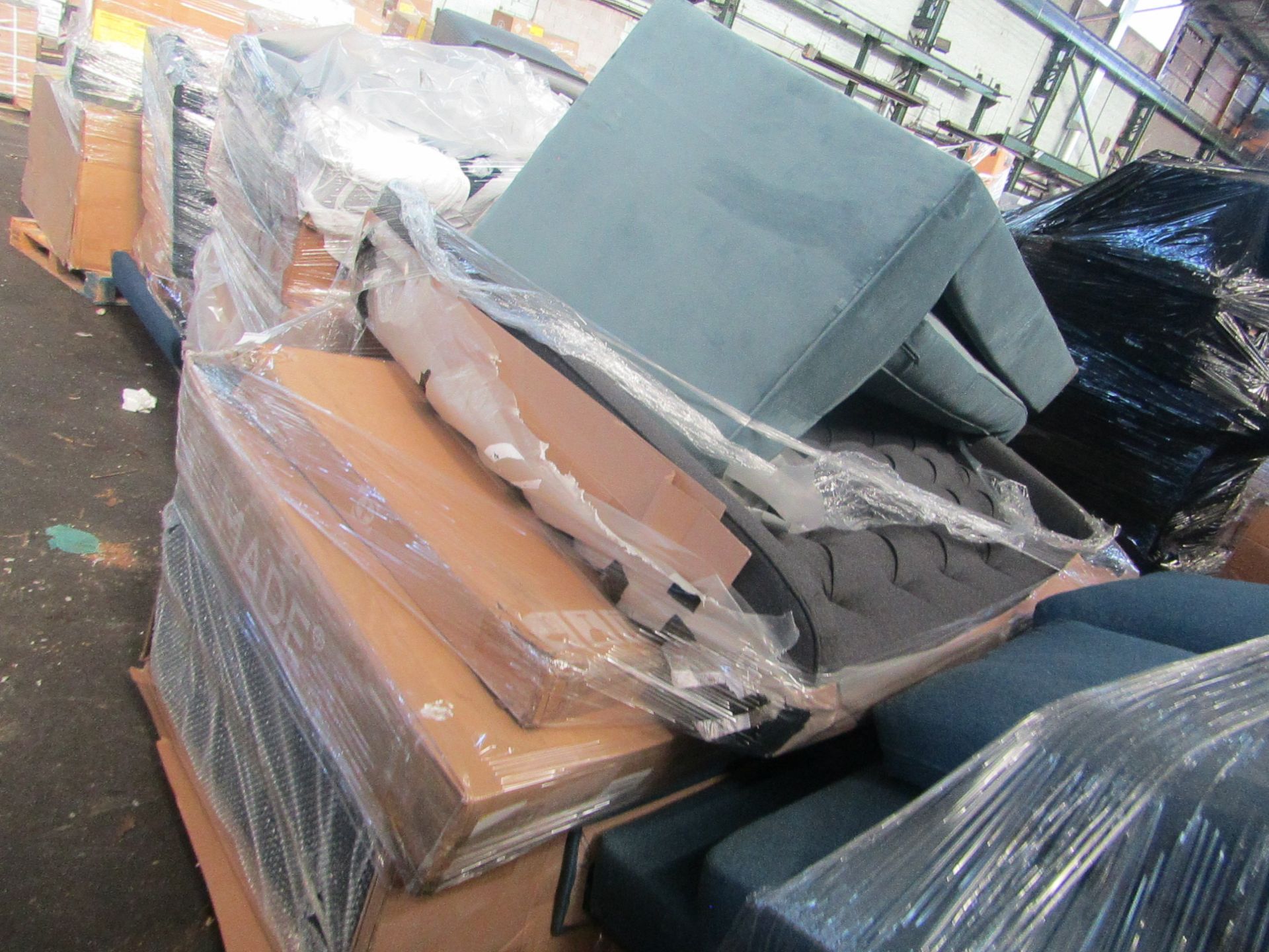 | 1X | PALLET OF FAULTY / MISSING PARTS / DAMAGED CUSTOMER RETURNS MADE.COM STOCK UNMANIFESTED |