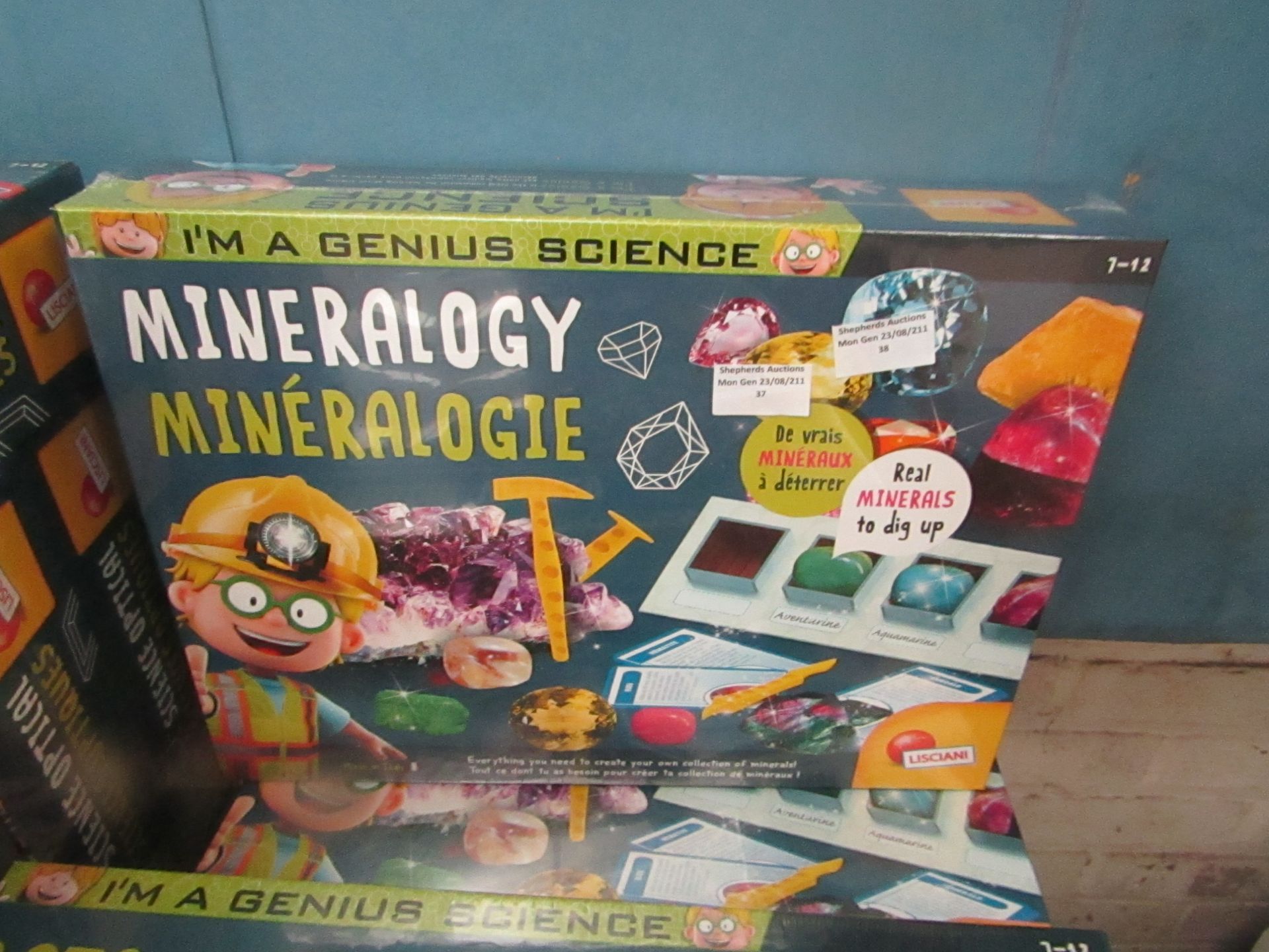 Lisciani - Im A Genius Science Mineralogy Science Activity Set - New & Boxed.