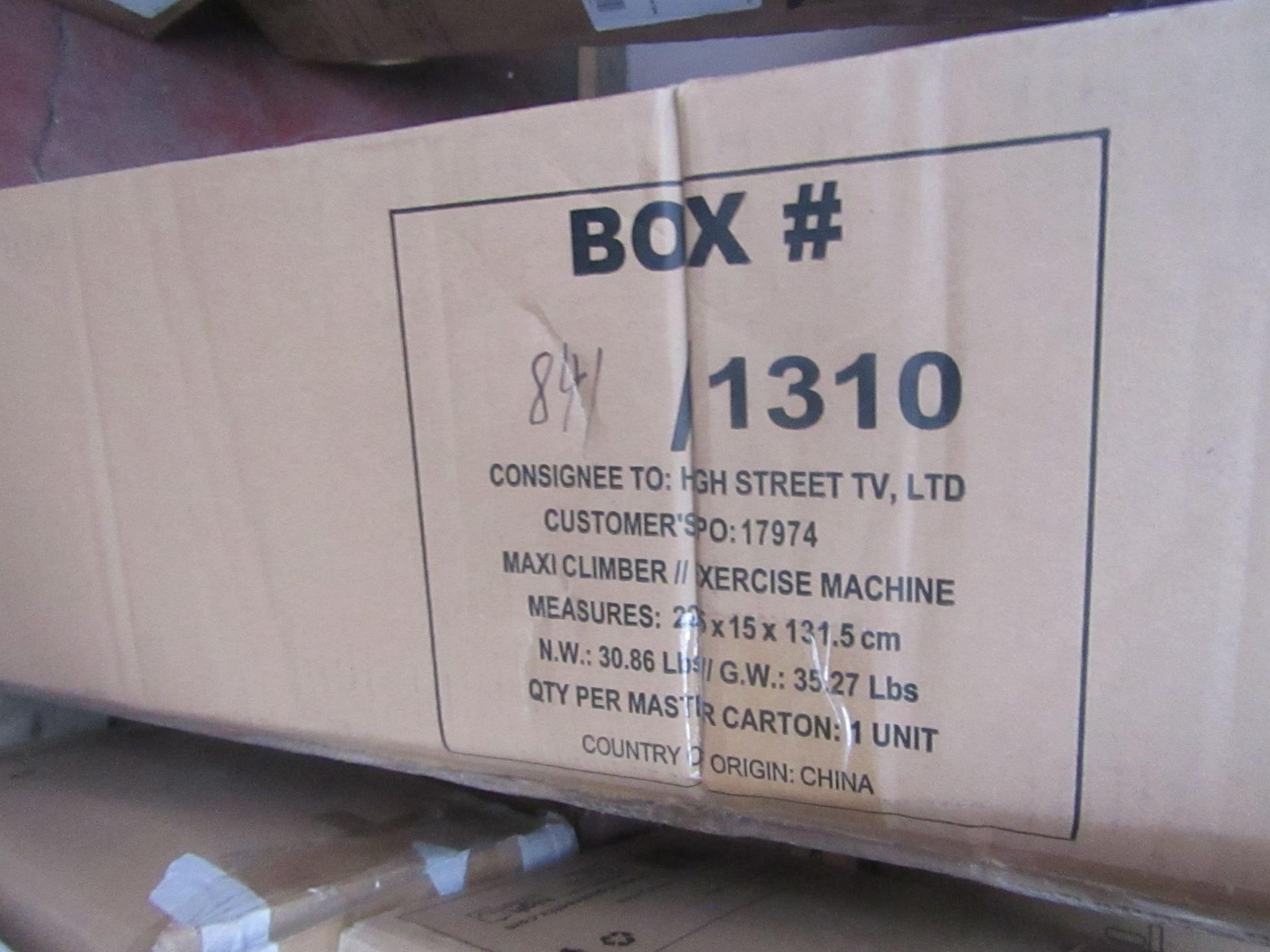 1X INOVA MAXI CLIMBER EXERCISE MACHINE | UNCHECKED & BOXED | NO ONLINE RE-SALE | RRP £150