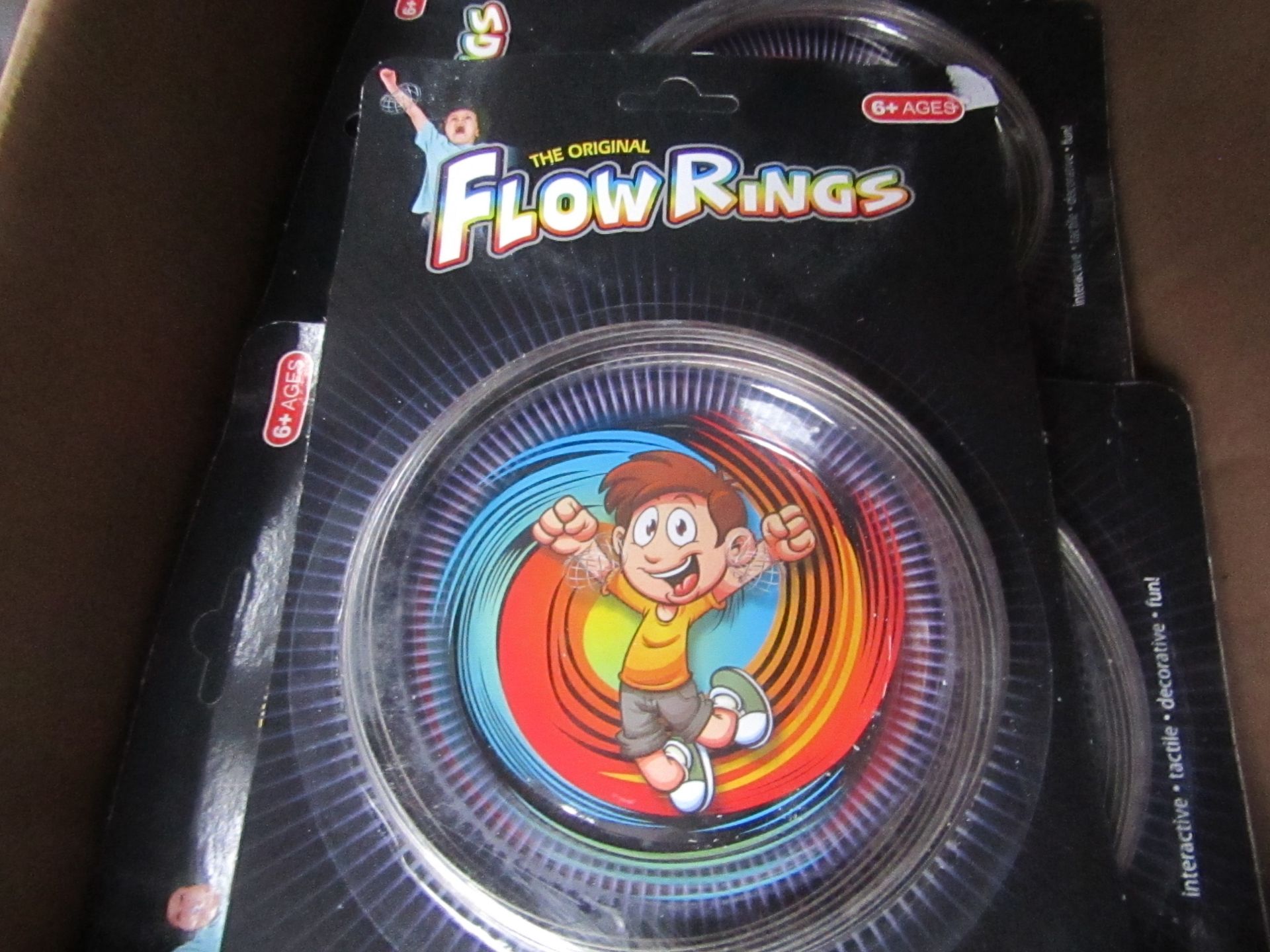 5x The Original Flow Rings - New & Packaged.