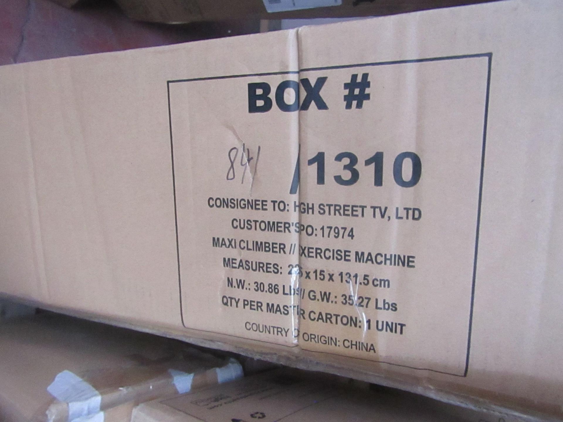 1X INOVA MAXI CLIMBER EXERCISE MACHINE | UNCHECKED & BOXED | NO ONLINE RE-SALE | RRP £150