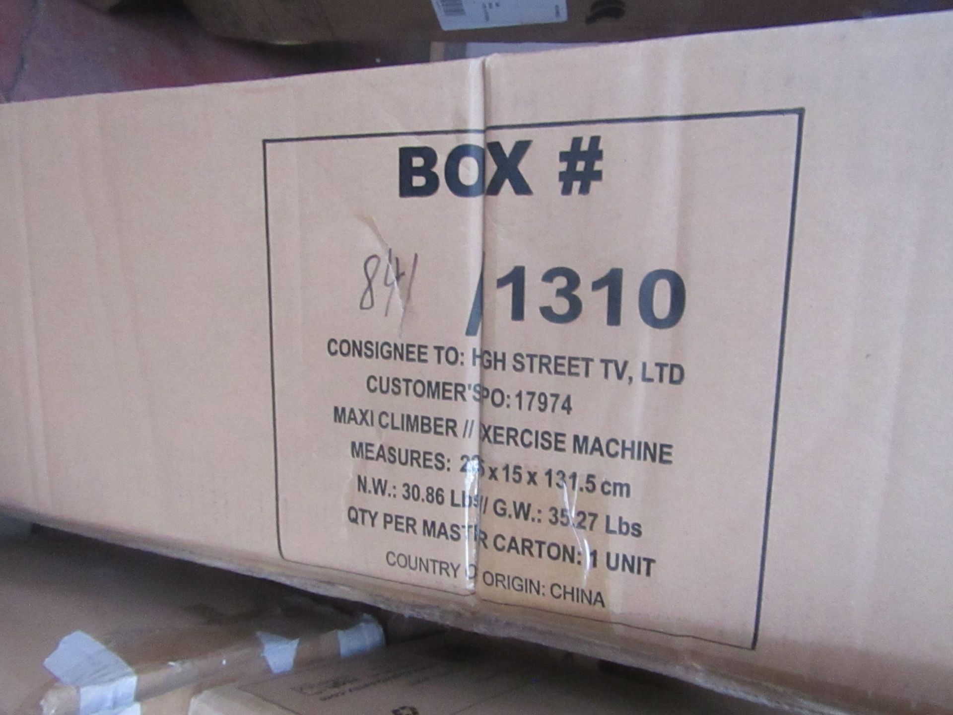 1X INOVA MAXI CLIMBER EXERCISE MACHINE | UNCHECKED & BOXED | NO ONLINE RE-SALE | RRP £150