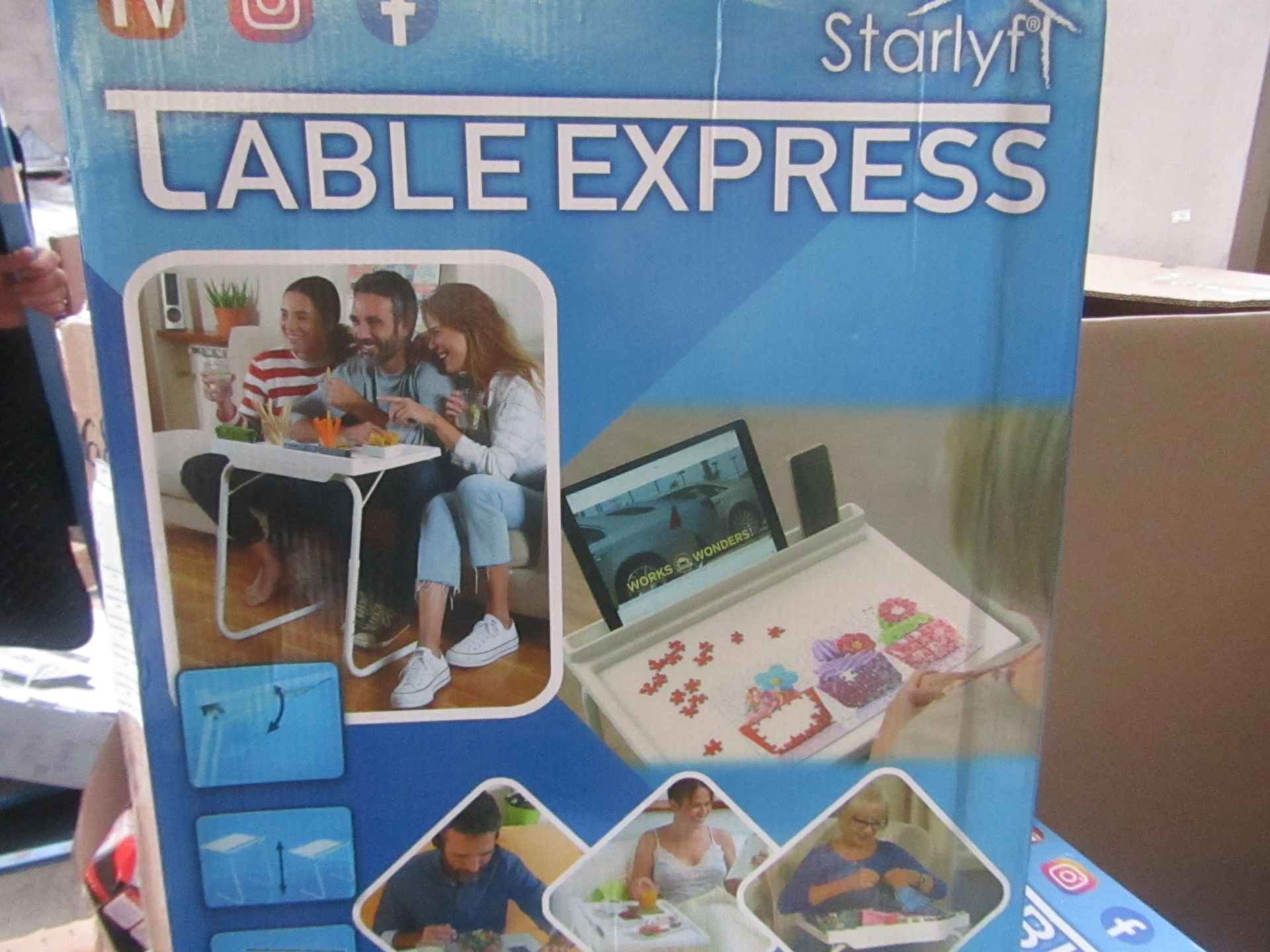 | 1X | STARLYF TABLE EXPRESS | UNCHECKED & BOXED | NO ONLINE RESALE | SKU | RRP £22.99 |
