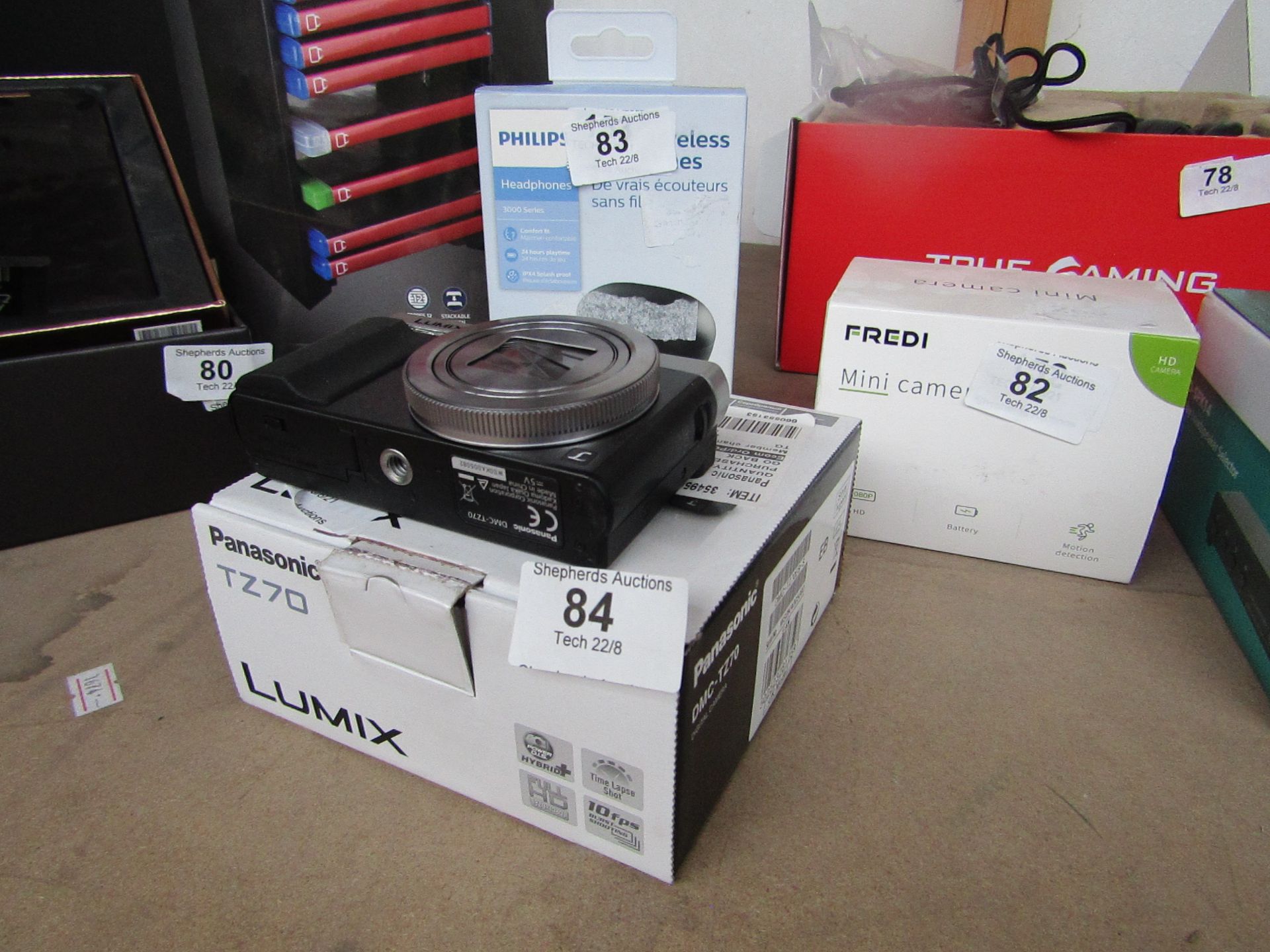 Panasonic Lumix DMC Digital Camera - Tested Working & boxed - Return Label States customer just