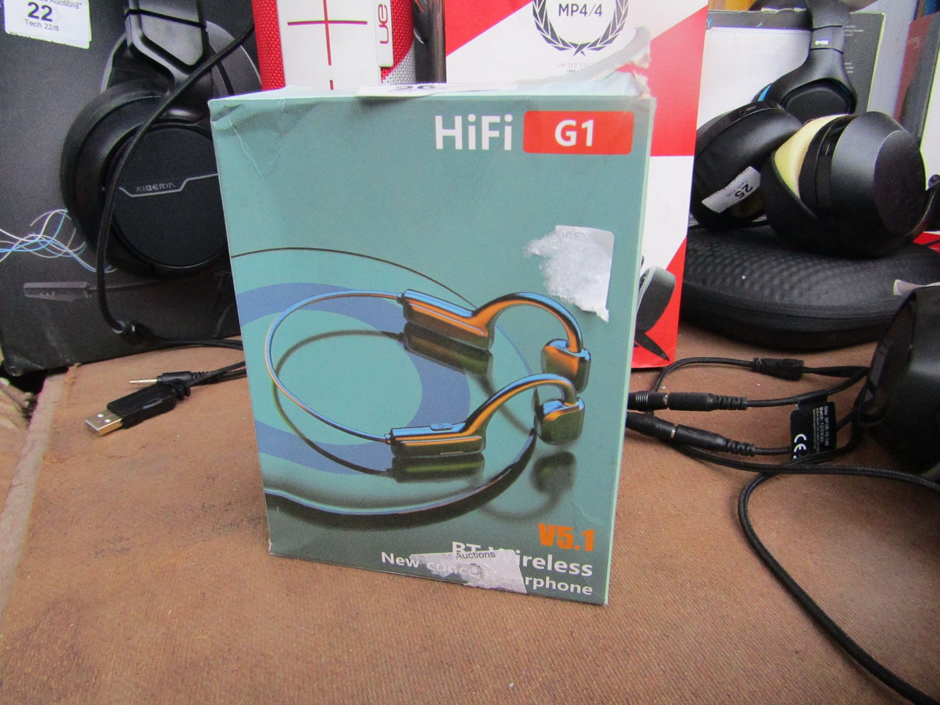 Hifi G1 Rt Wireless Earbuds - Untested & Boxed -