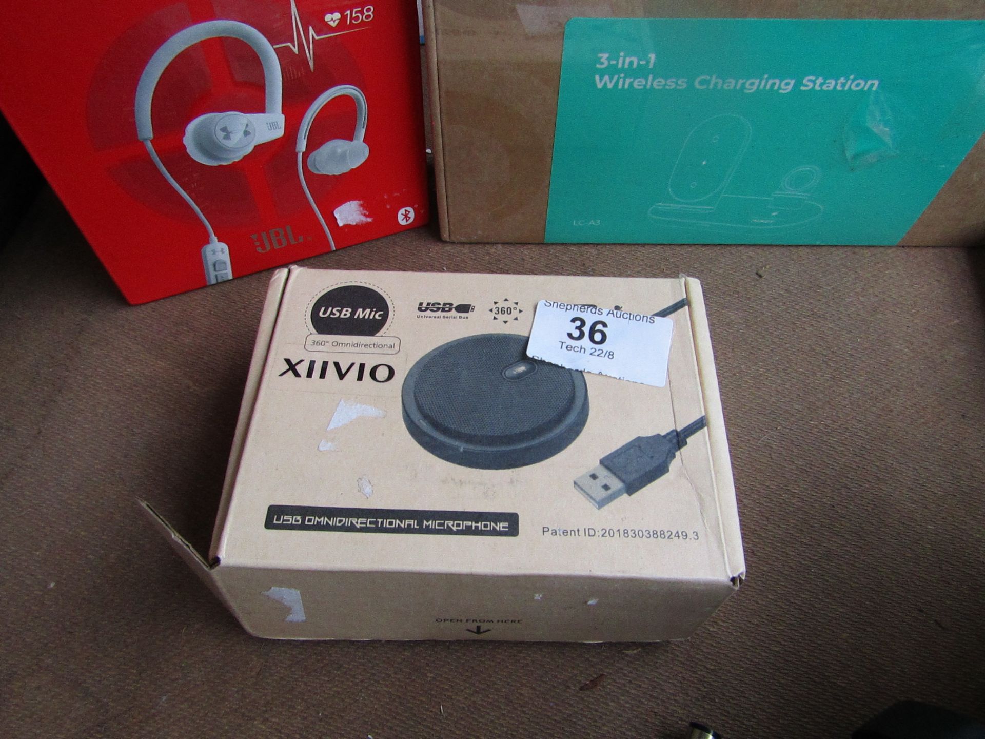 Omnidirectional USB Mic - Untested & Boxed -