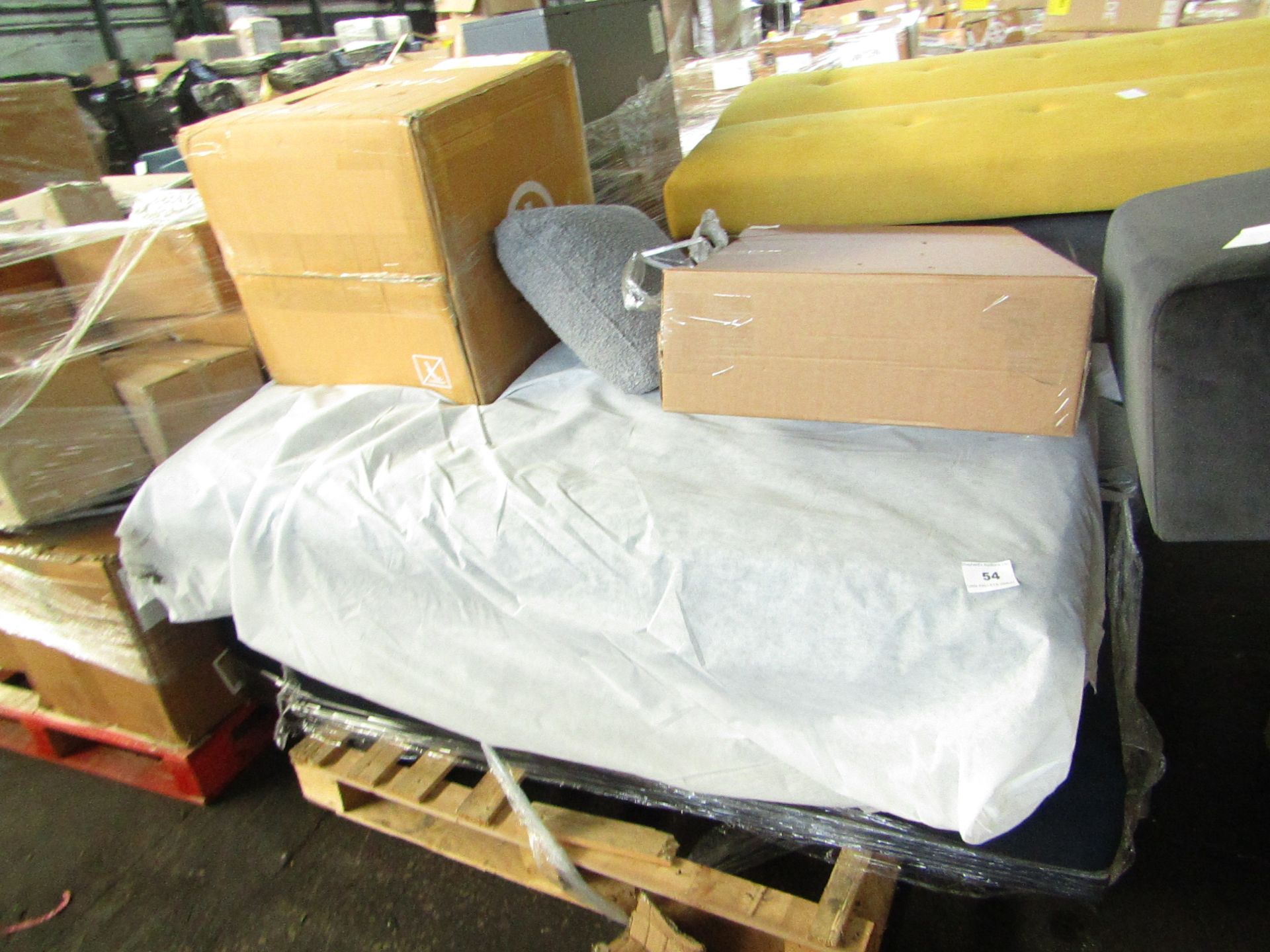 | 1X | PALLET OF FAULTY / MISSING PARTS / DAMAGED CUSTOMER RETURNS MADE.COM STOCK UNMANIFESTED |