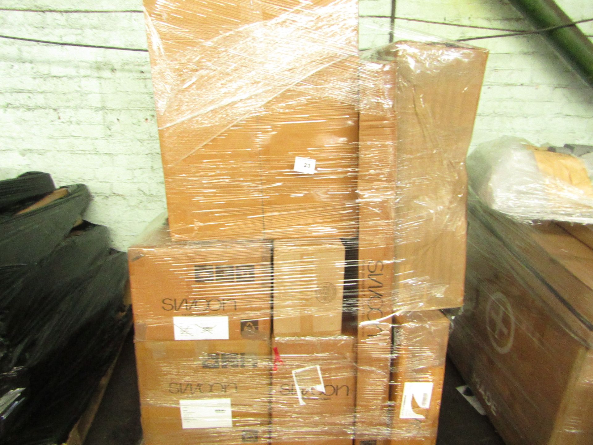 Mixed pallet of Swoon Editions customer returns to include 12 items of stock with a total RRP of