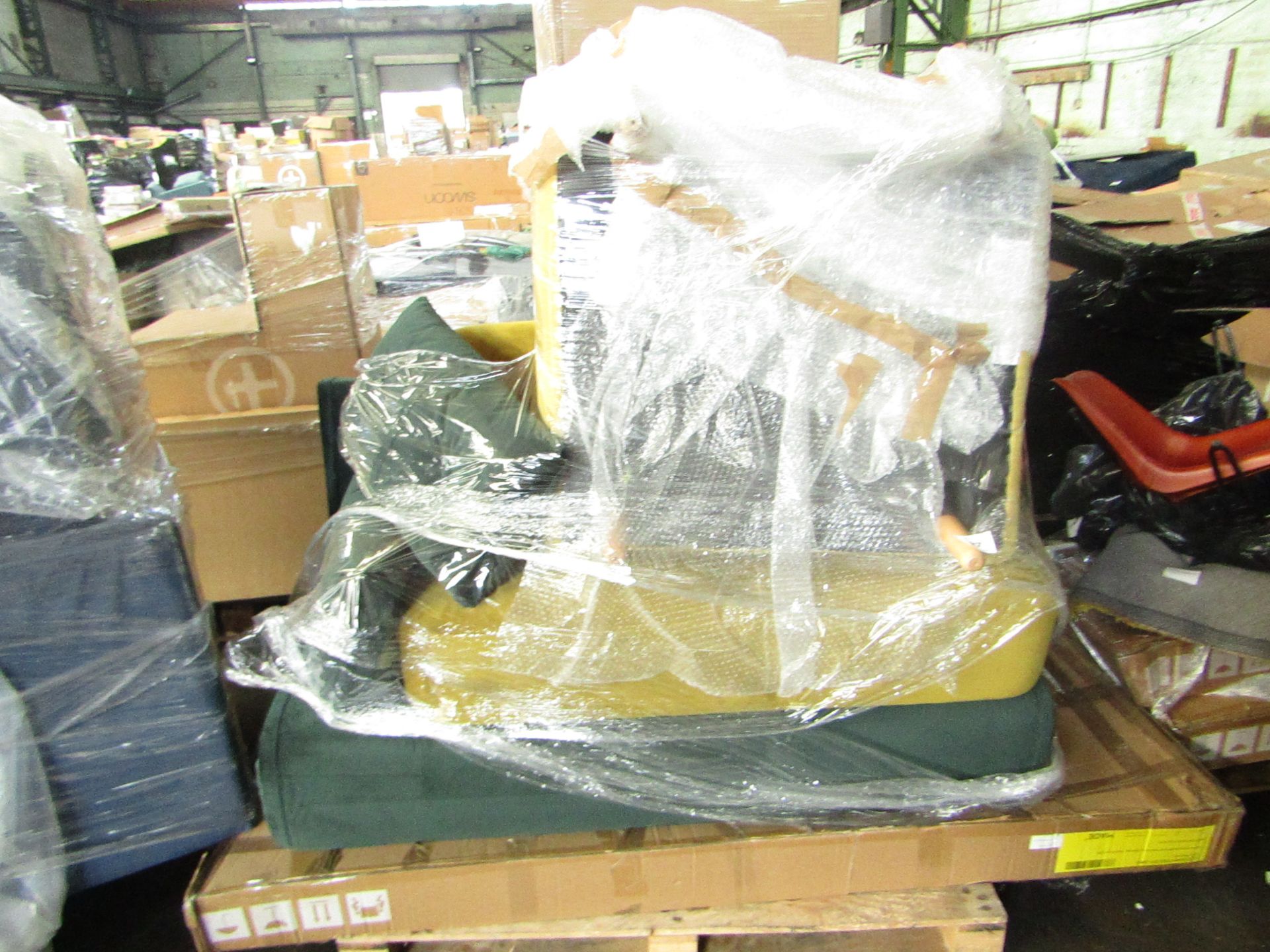 | 1X | PALLET OF FAULTY / MISSING PARTS / DAMAGED CUSTOMER RETURNS MADE.COM STOCK UNMANIFESTED |