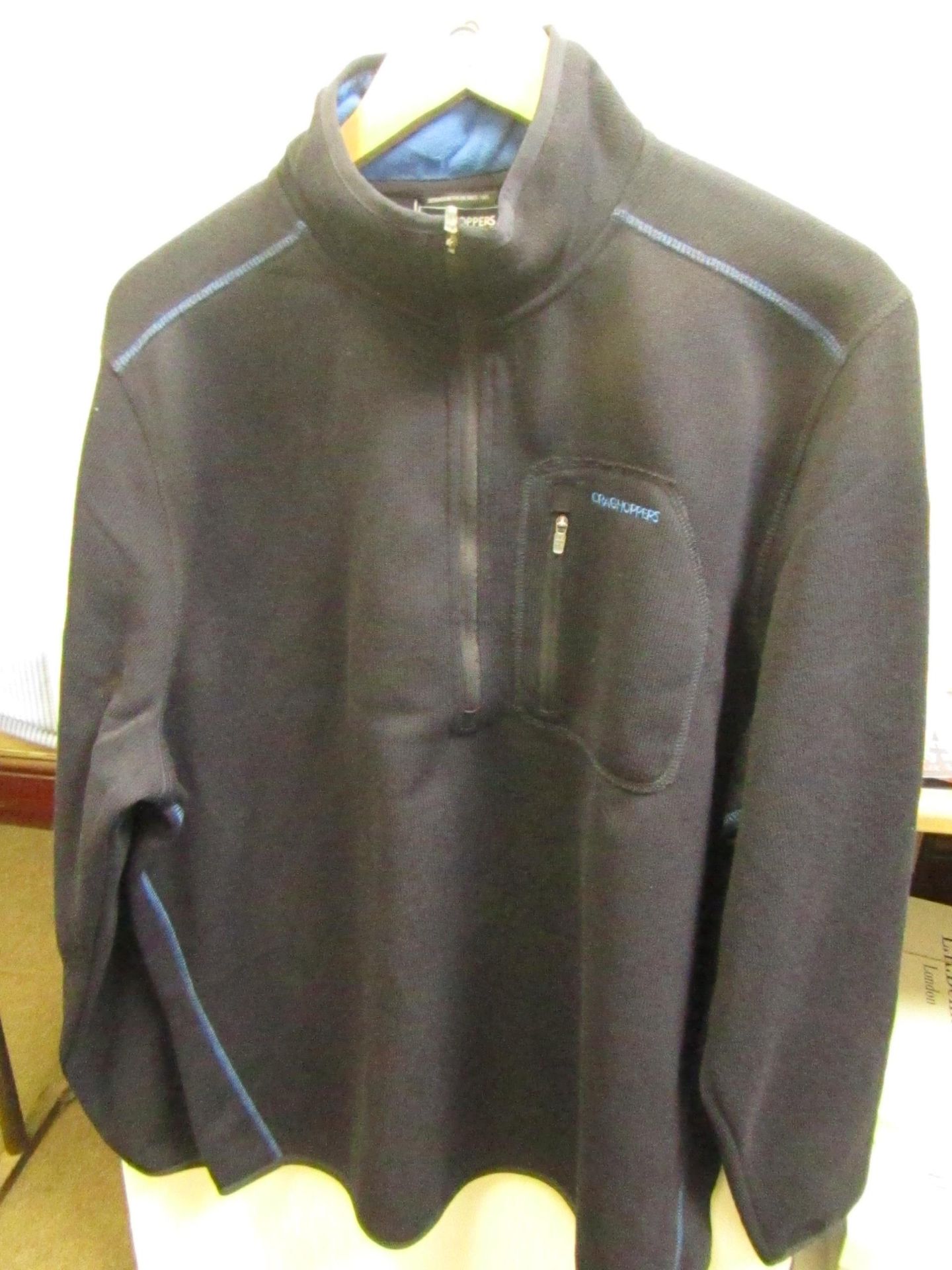 Craghopper Medwin 1/4 zip Knitted Jumper, new size XXL, RRP £60