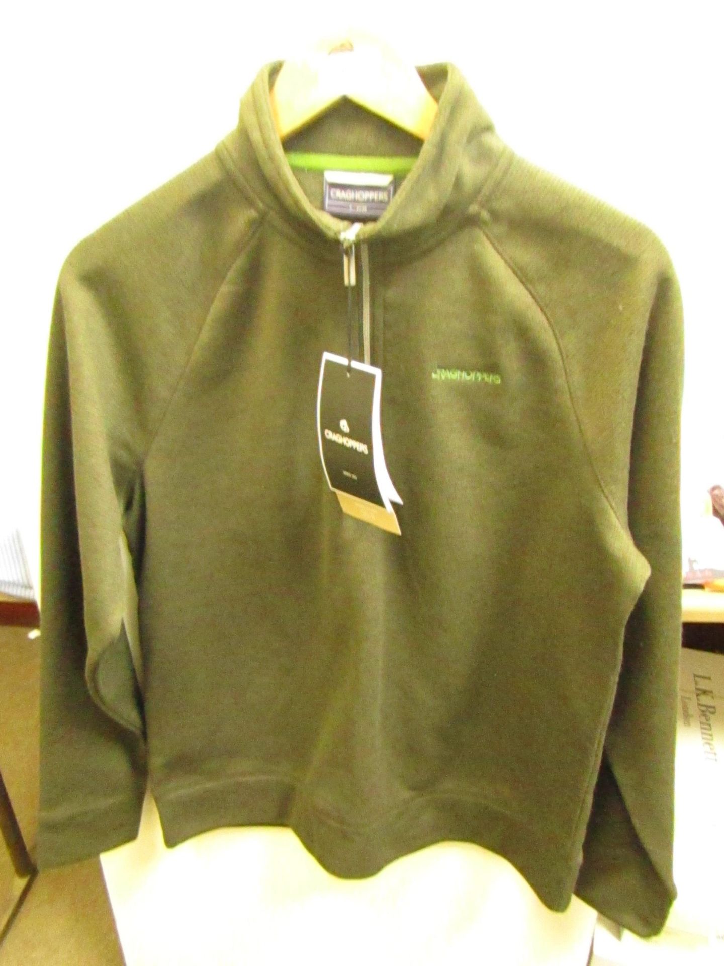 Craghopper Nestor 1/4 zip HZ fleece, new size S, RRP £70