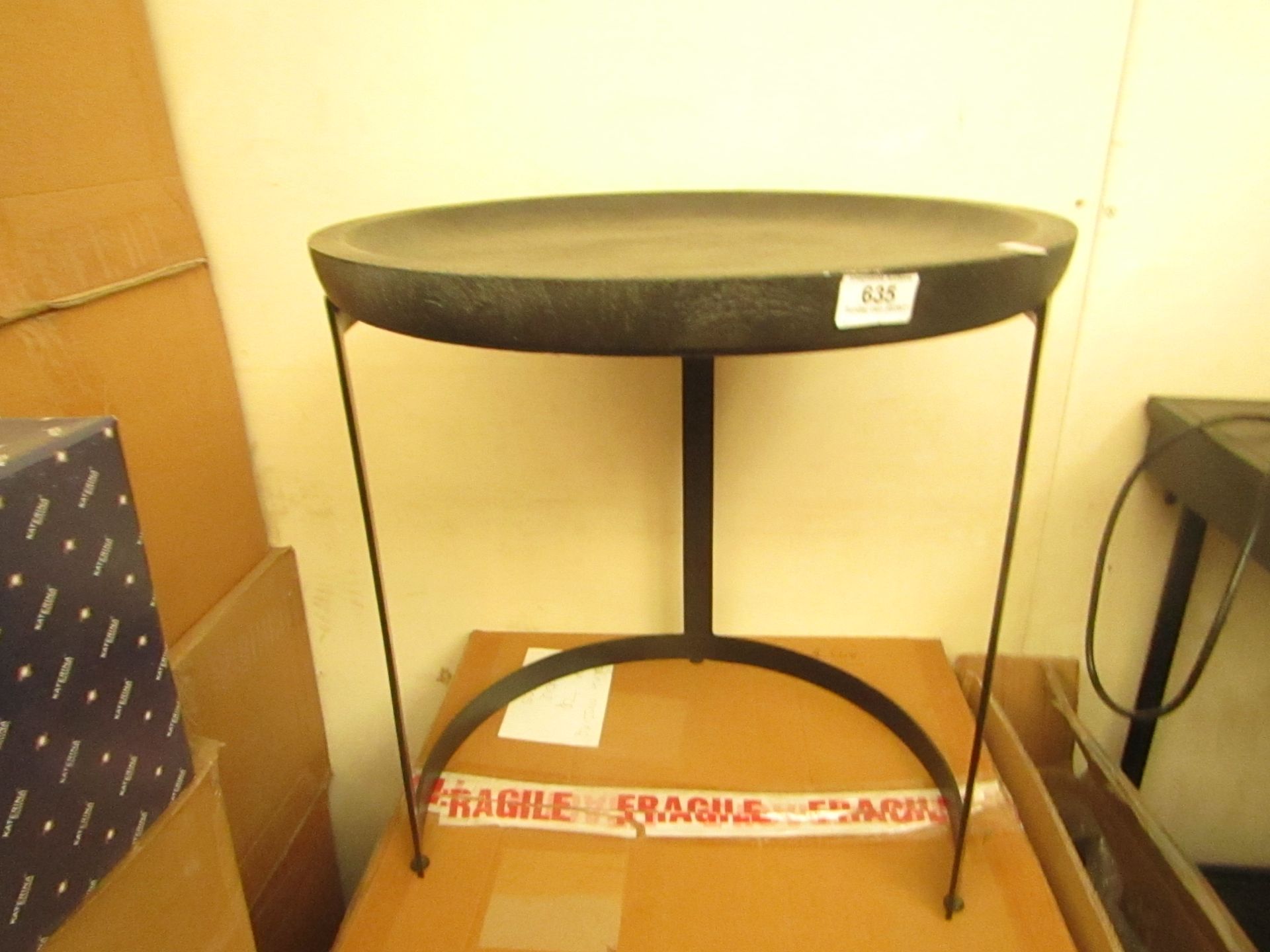 | 1X | COX & COX NEST TABLE, BLACK, UNCHECKED AND BOXED | RRP WHEN SET OF 2 £350 |