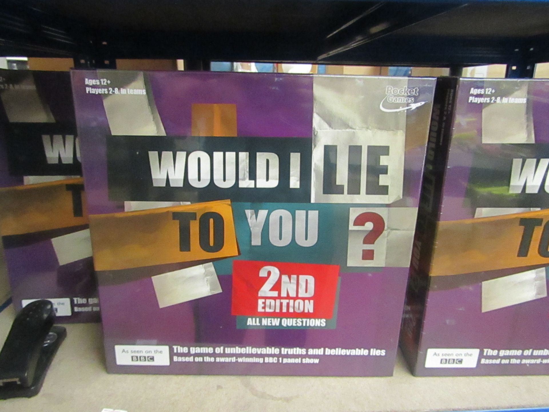 Rocket Games - Would I Lie To You 2nd Edition Activity Game - New & Packaged. - Image 2 of 2