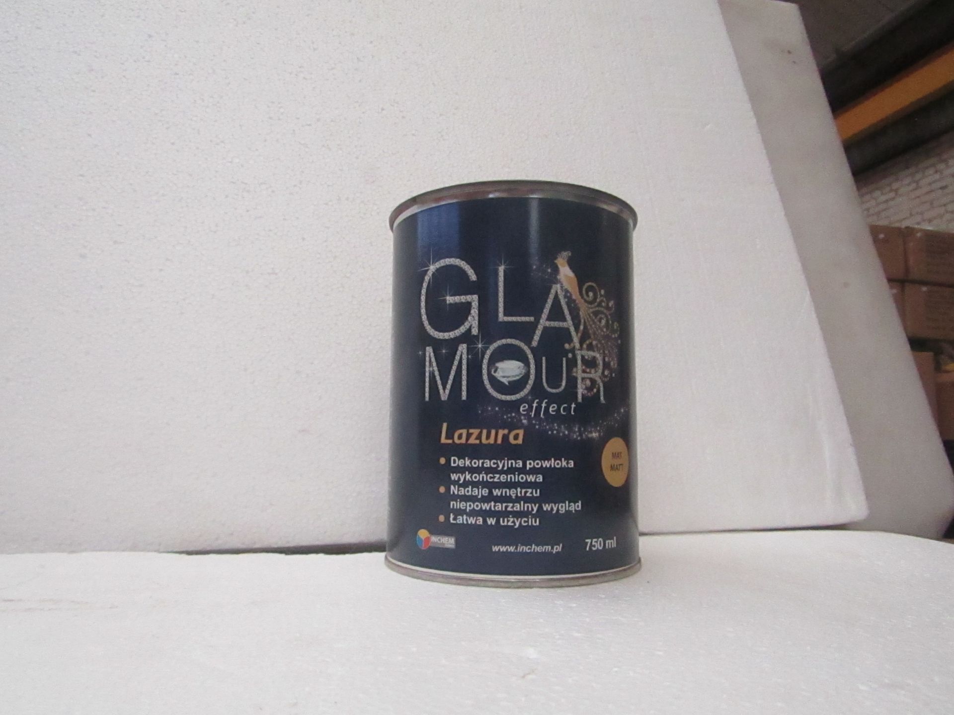 Glamour - Glaze Matt Paint (6x 750ml Per Box) - BBD 08-03-19 - Unused & Boxed. - Image 2 of 2