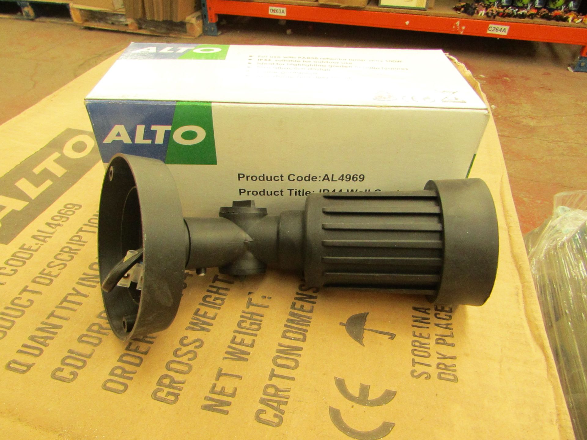 5 x Alto - Garden Spot Flood Lamps Ip44 Rainproof ( Ideal For Lighting Garden or Patio's