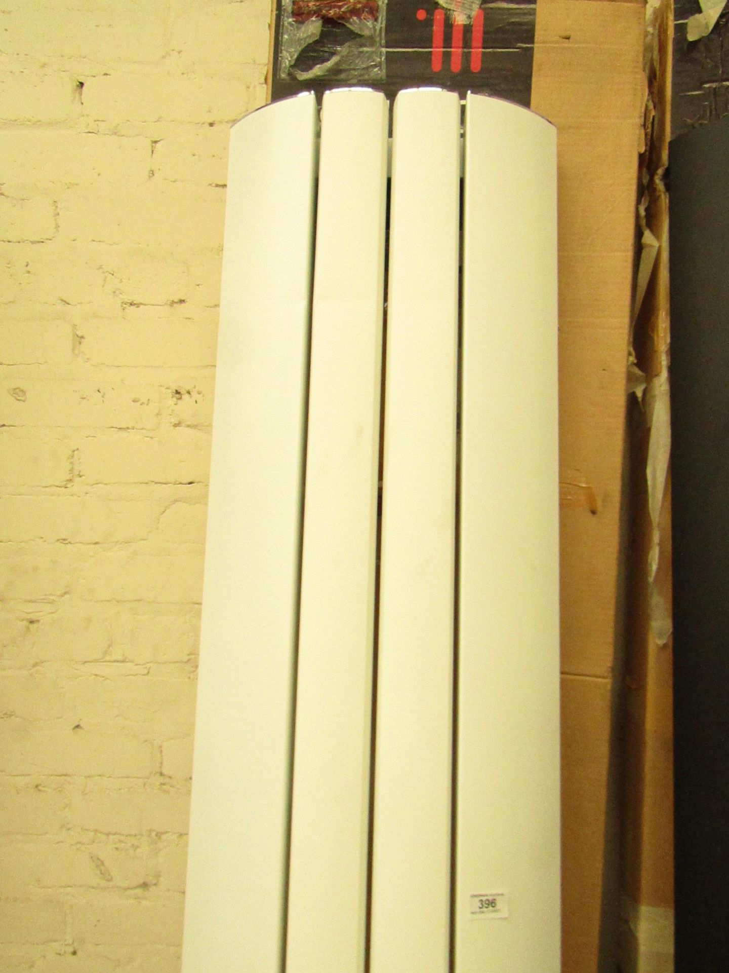 Clarisa - Gaia Tall Radiator 1800mm / 505mm - White - Ex Display May Contain Marks Or Missing