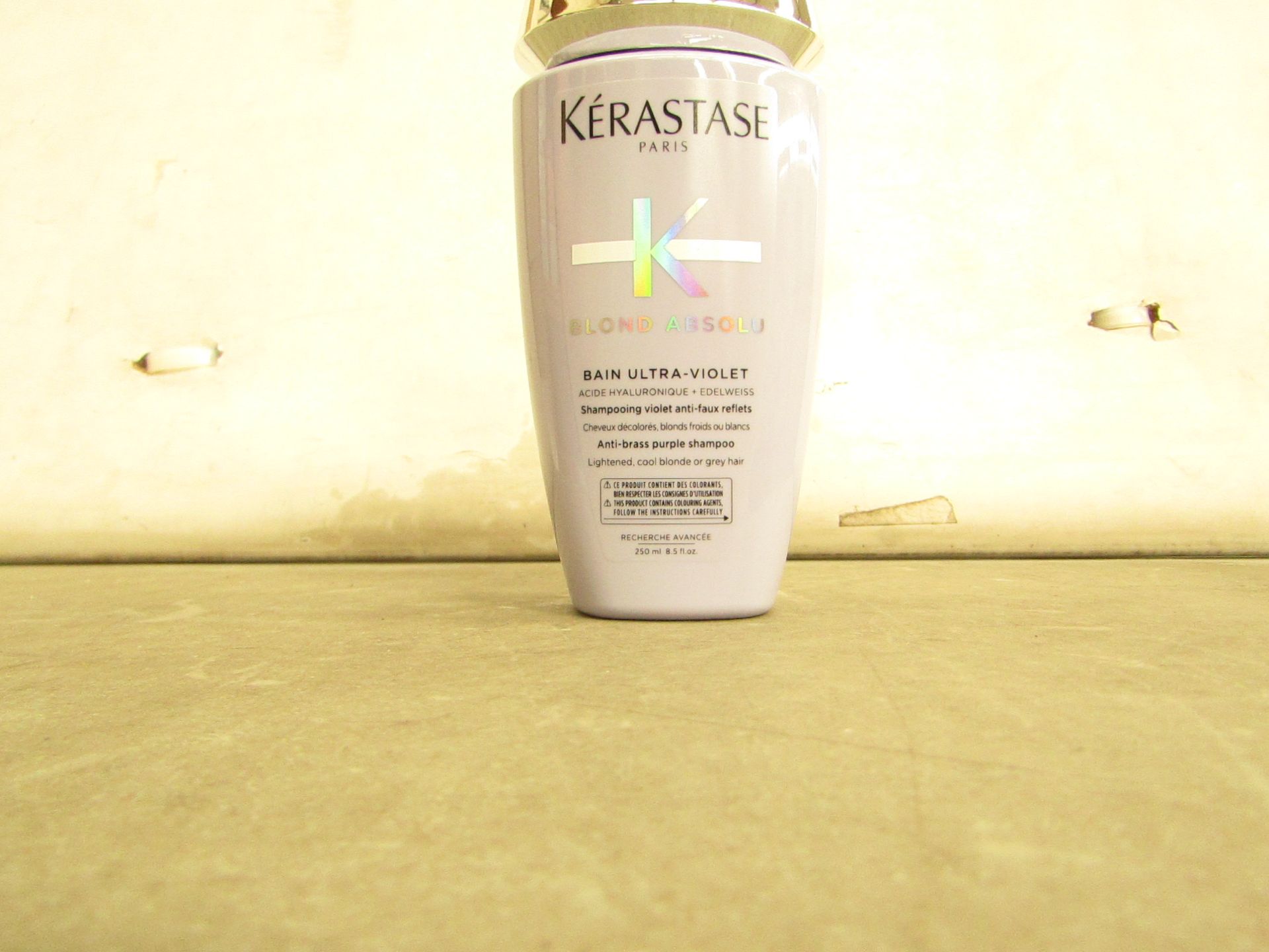 2x Kerastase - Blonde Absolu Bain Ultra-Violet 250ml - Unused, RRP £23.50. - Total Lot RRP £47.20