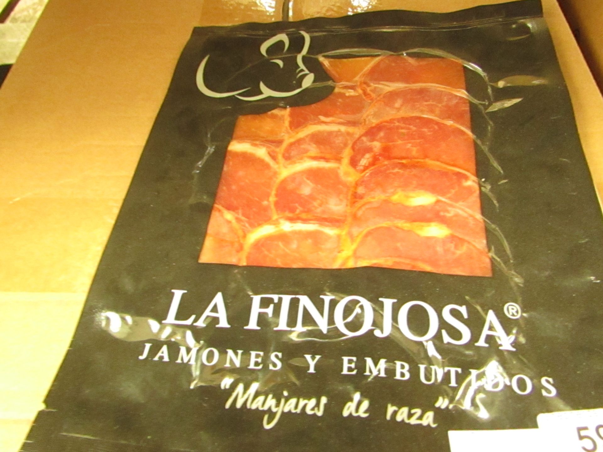 10 x La Finojosa 100g Packets Hand Carved Iberico Ham BB 7.3.22 RRP £24.50 per packet on Amazon