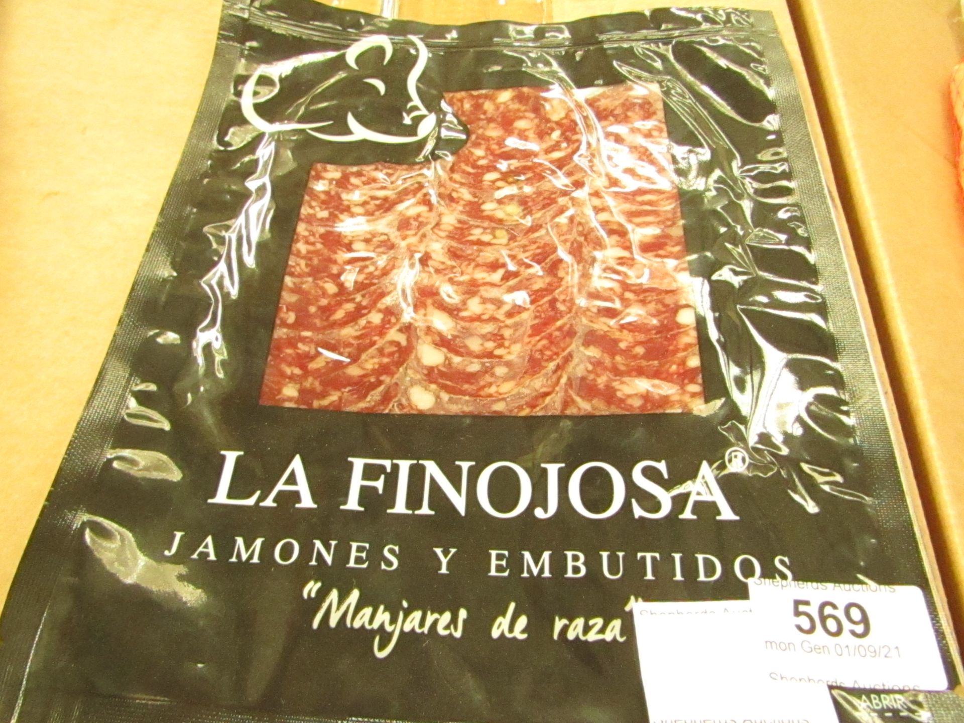 10 x 100g Packets La Finojosa SALCHICHON (simular to chroizo) BB 13.3.22 RRP £5 per packet IBERICO