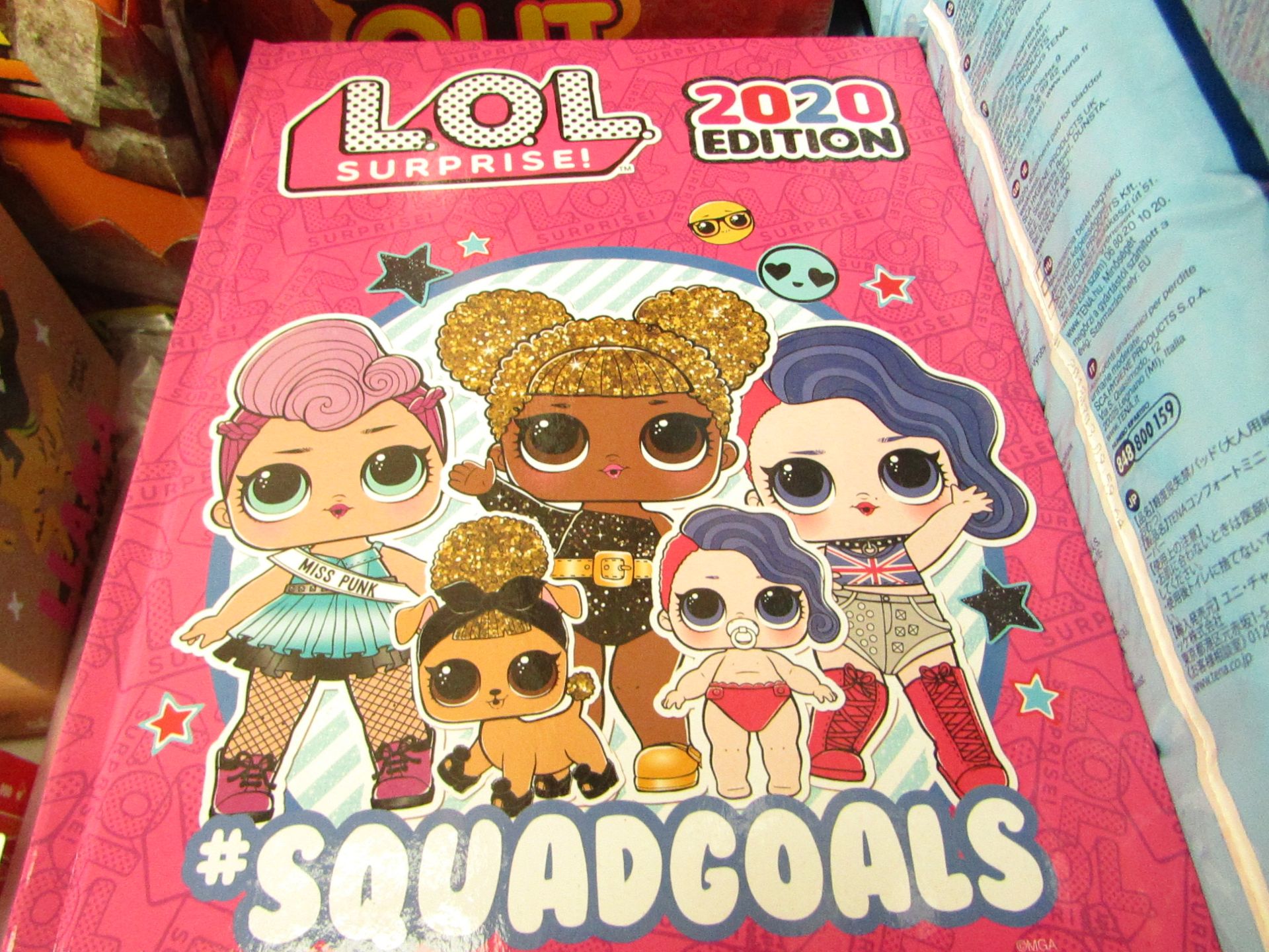 5x L.O.L Surprise - #Squadgoals 2020 Edition Activity Book - Unused, Good Condition.