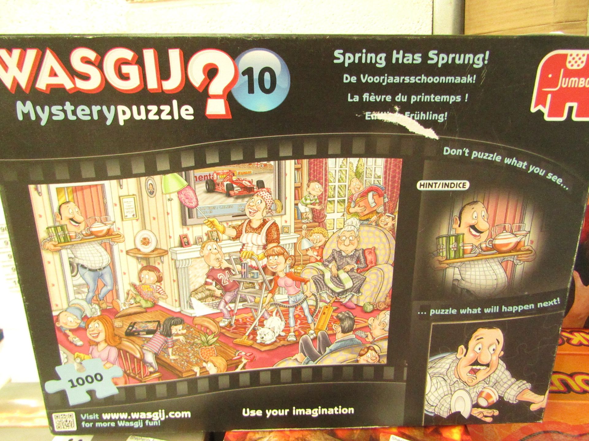 Jumbo - Wasgij Mystery Puzzle 1000Pc - Unchecked & Boxed.