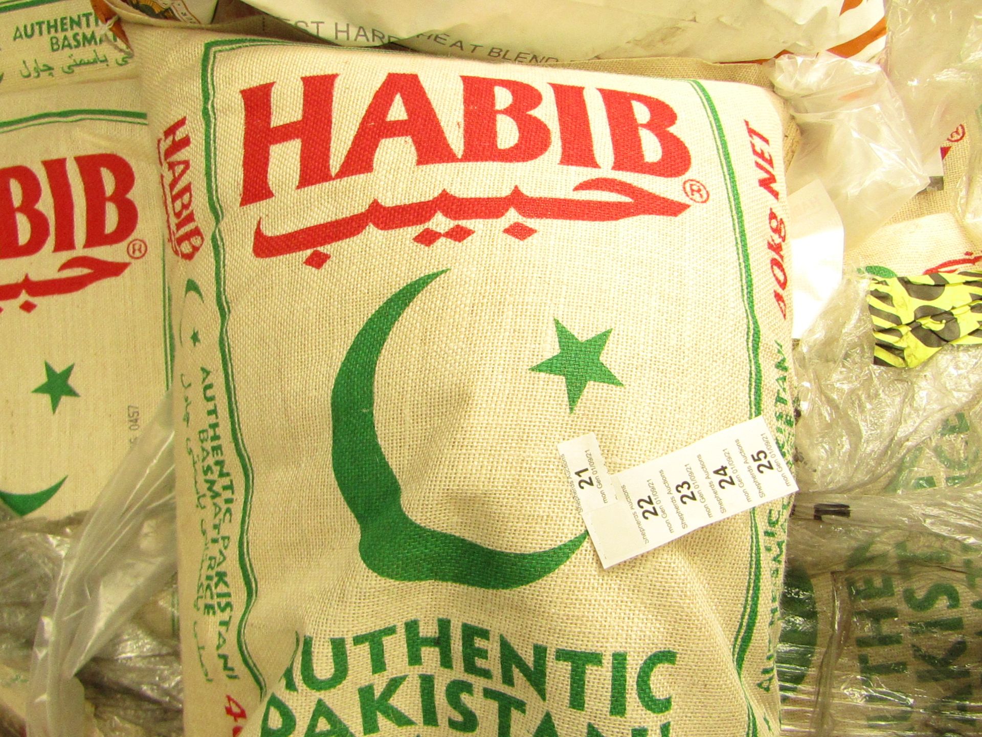 40KG bag of Habib Authentic pakistani Basmati rice, RRP £50.99