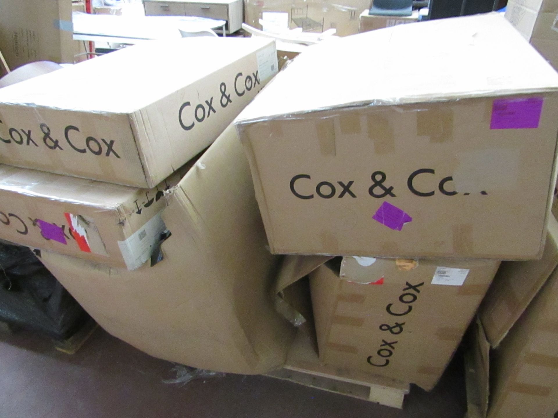 | 1X | COX AND COX RAVENNA VERSATILE DAYBED SET | UNCHECKED IN BOX PLEASE NOTE THERE COULD BE