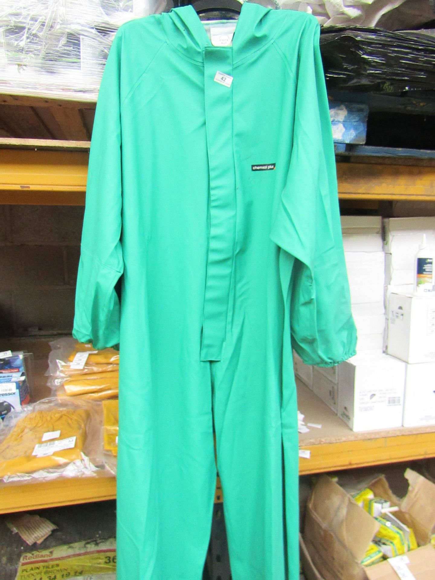 Chemsol Plus - PVC Coverall Chemical Suit - Size Special - Unused, No Packaging.