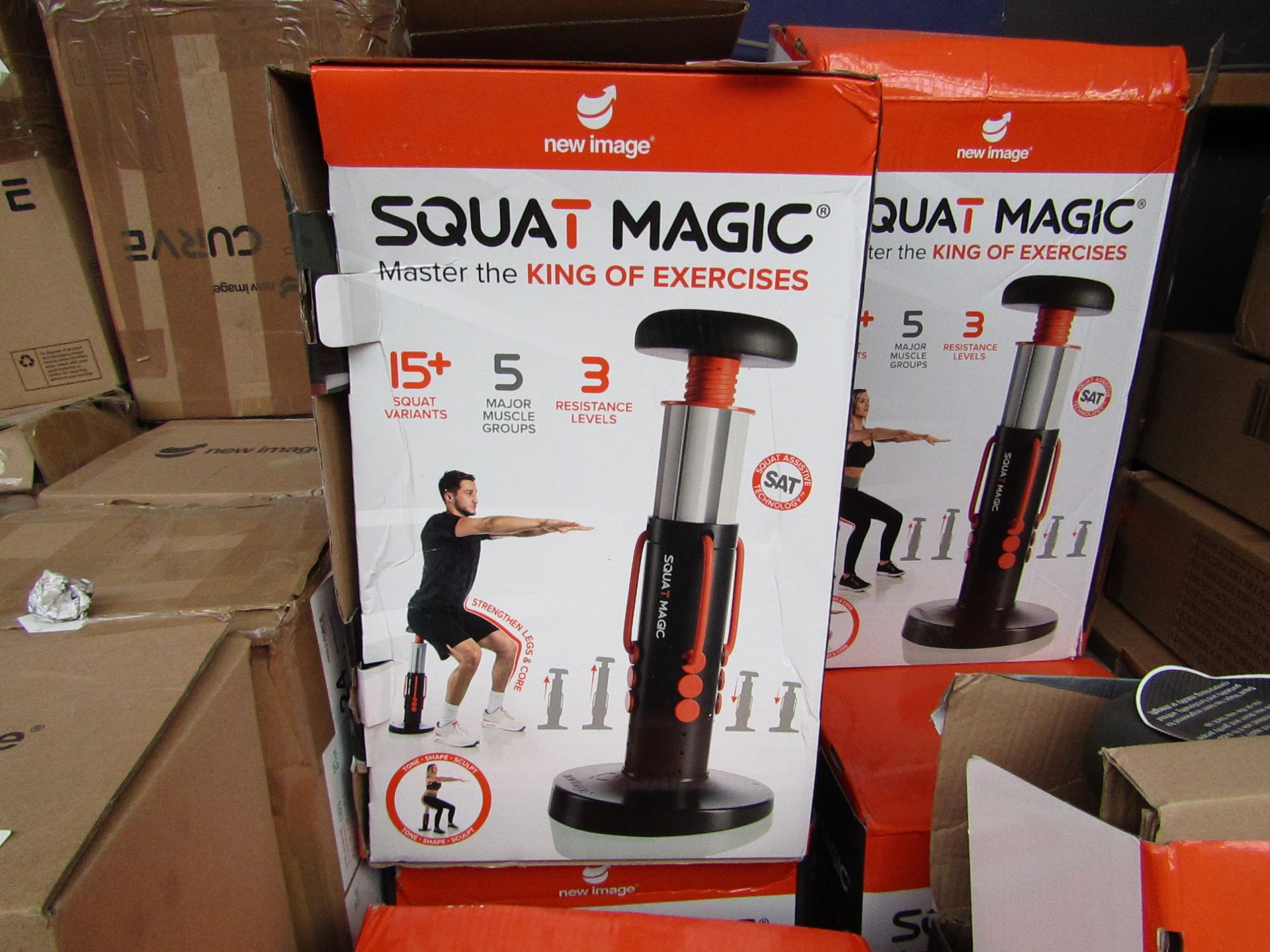 | 2X | NEW IMAGE SQUAT MAGIC | UNCHECKED AND BOXED | NO ONLINE RE-SALE | SKU C5060191467513 | RRP £