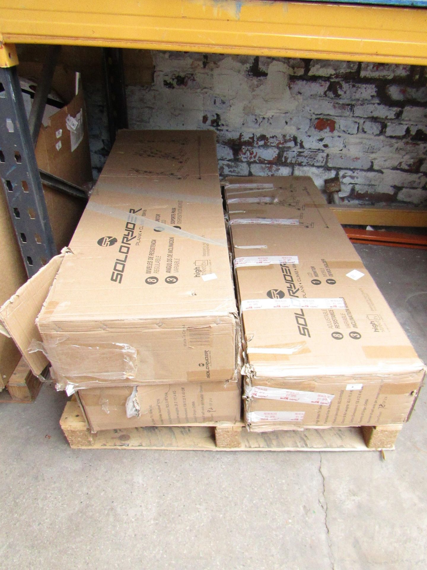 3X SOLO RIDER EXERCISE MACHINE | RAW CUSTOMER RETURNS | UNCHECKED & BOXED | NO ONLINE RESALE |