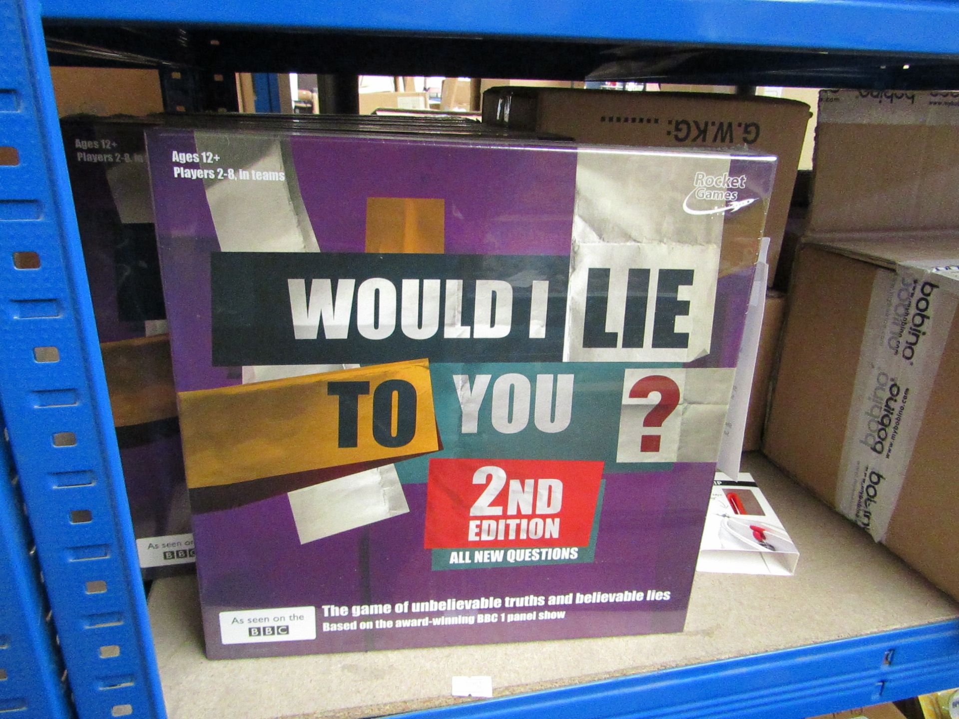 Rocket Games - Would I Lie To You 2nd Edition Activity Game - New & Packaged.