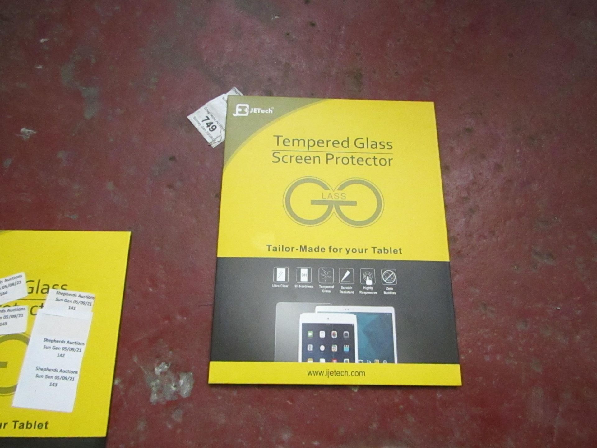Jetech - Tempered Screen Protector - Tailor Made for Your Tablet - New & Packaged.