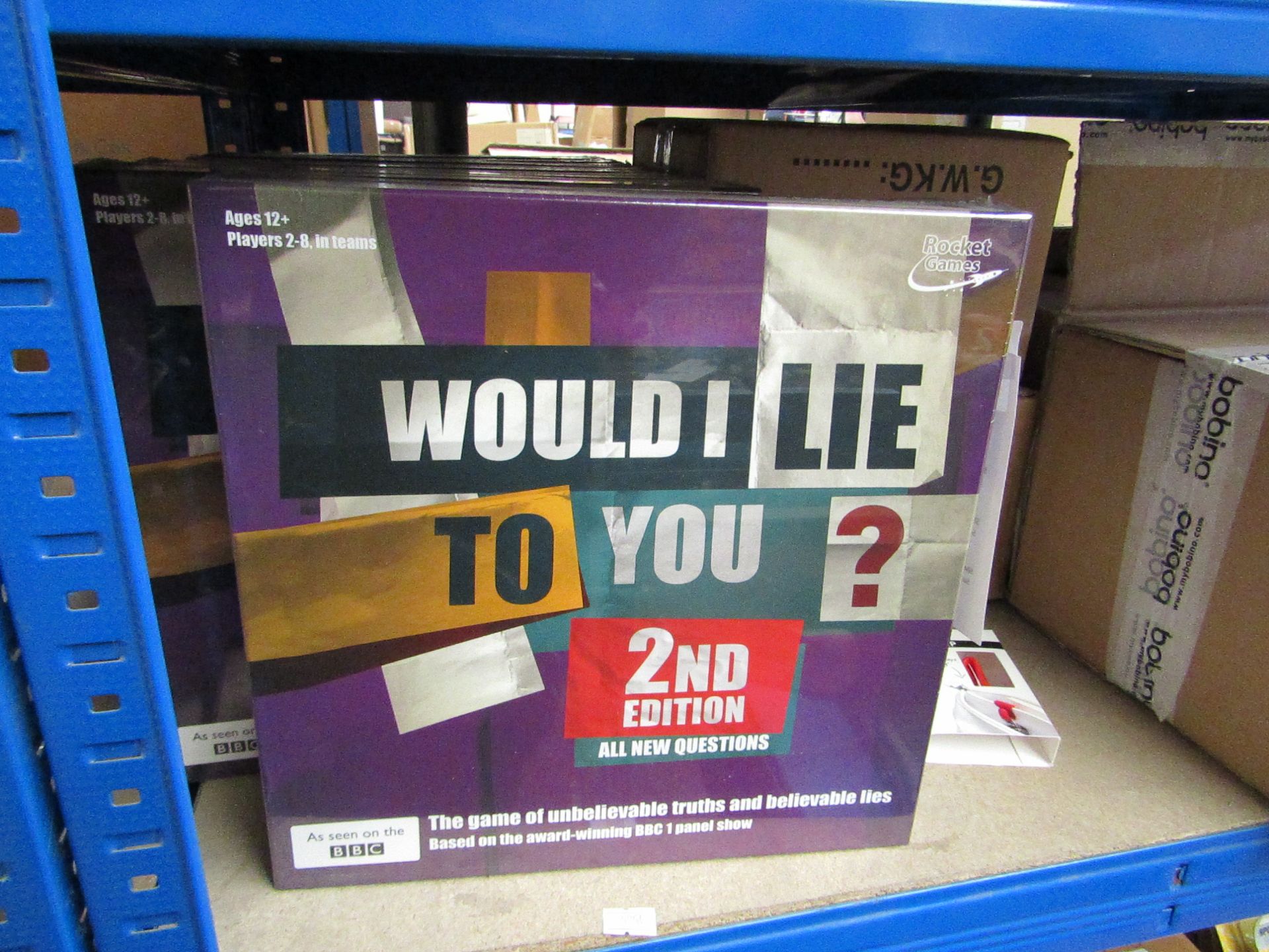 Rocket Games - Would I Lie To You 2nd Edition Activity Game - New & Packaged.