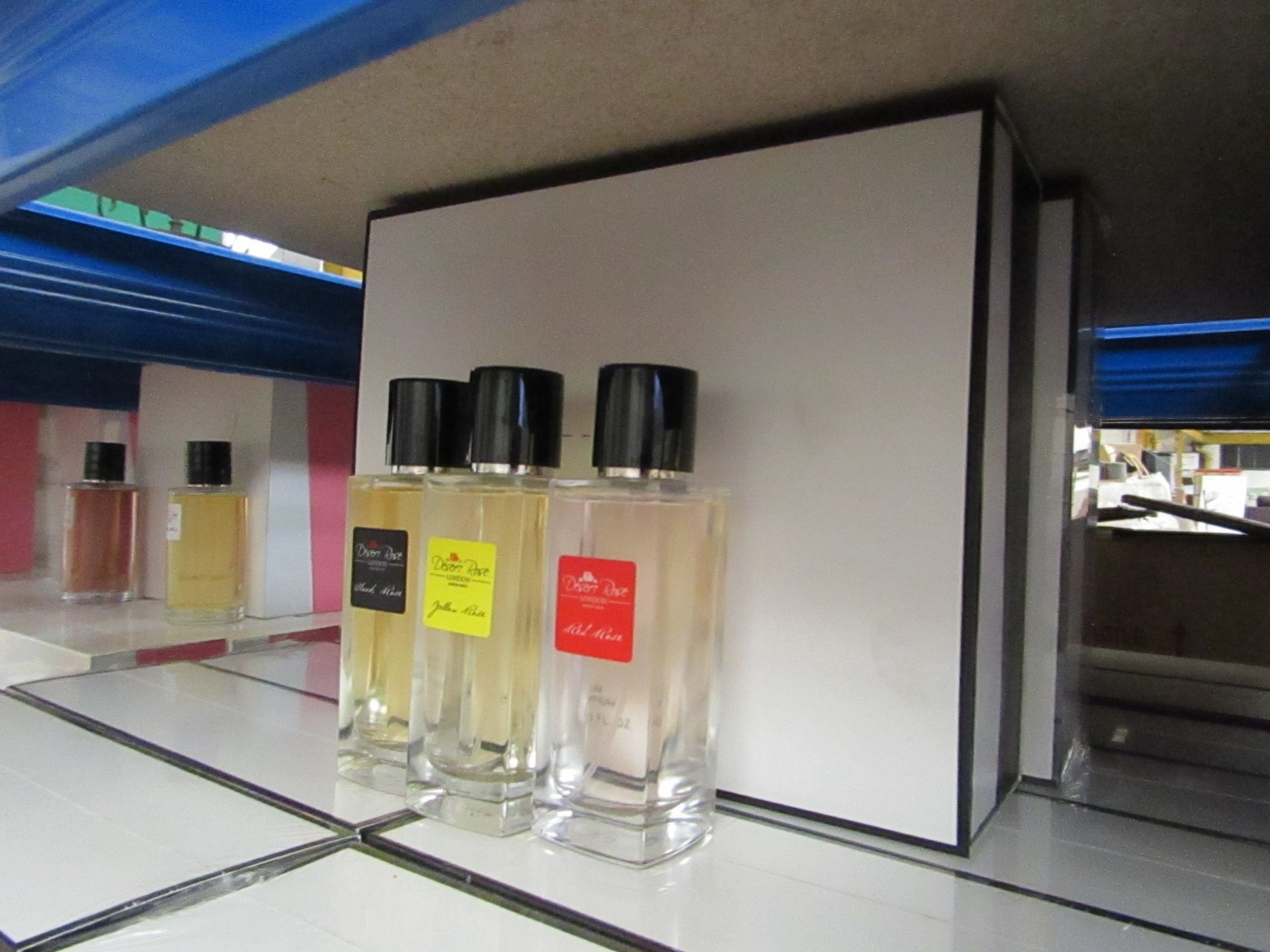 Desert Rose London - Triple Rose Eau De Parfum Vaporisateur Spray (3x 75ml) - New & Boxed.