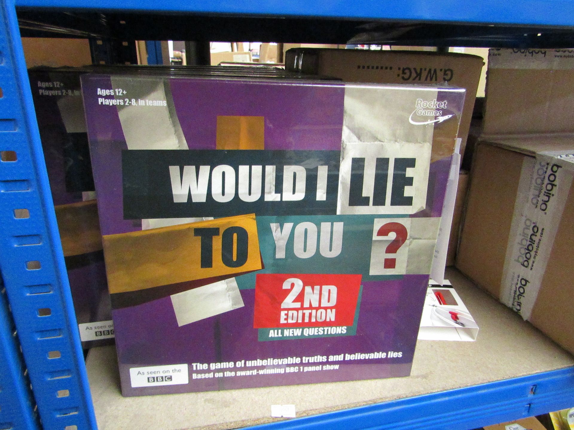 Rocket Games - Would I Lie To You 2nd Edition Activity Game - New & Packaged.