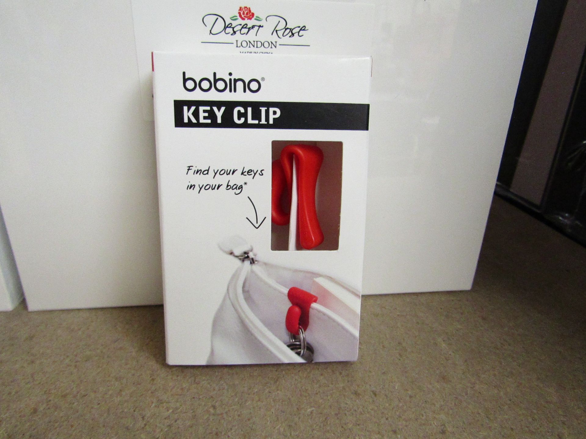 10x Bobino - Red Key Clip - New & Packaged.