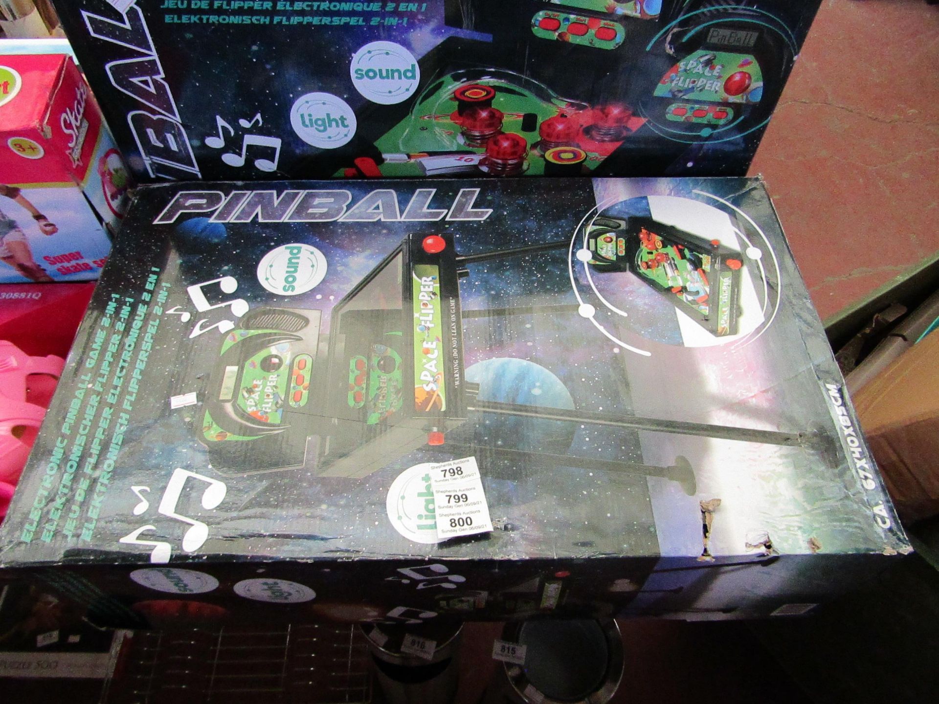 Electronic Pinball Game 2 in 1 - Unchecked & Boxed