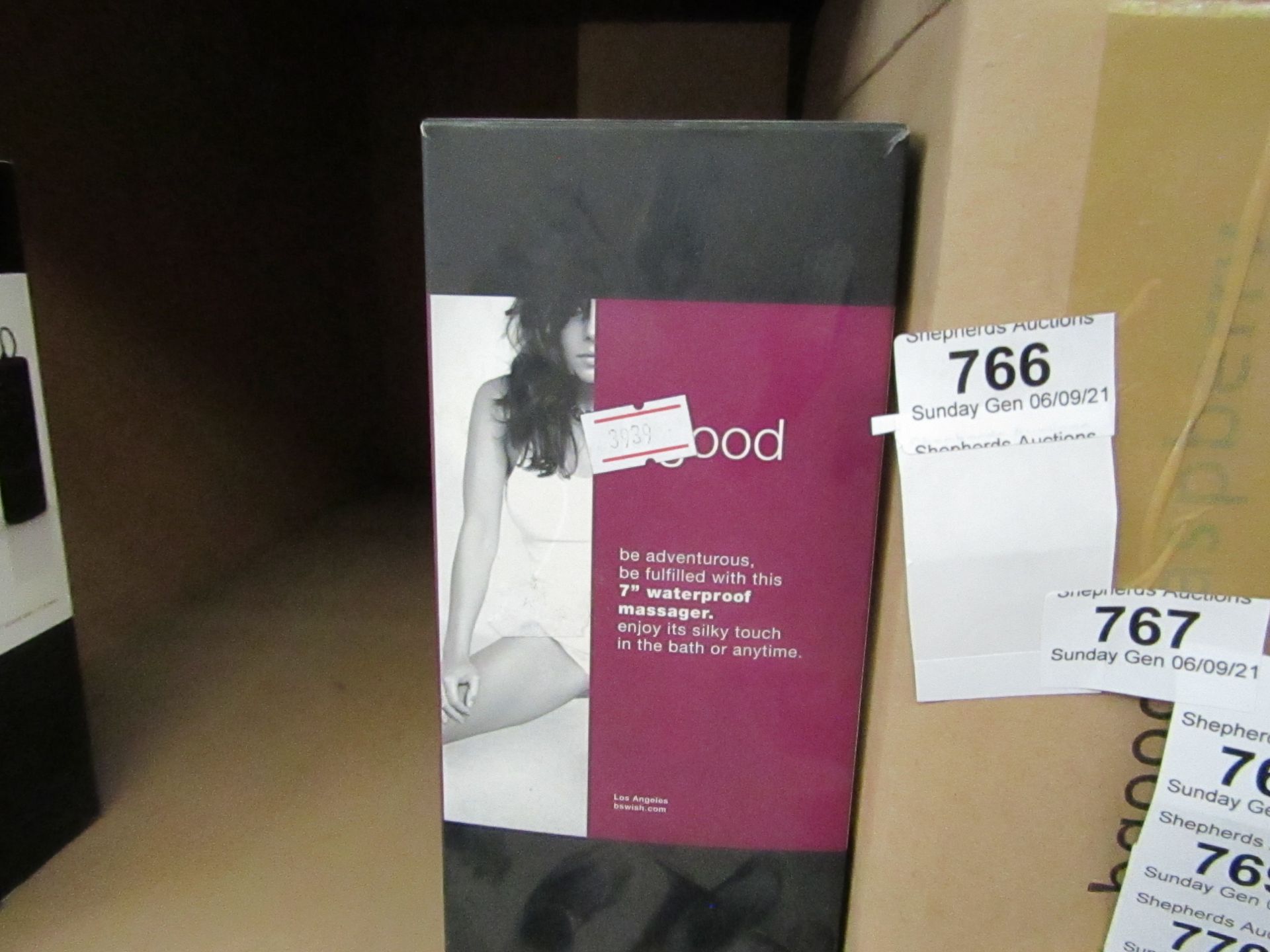 Bswish Bgood 7" Waterproof Massager - Purple - New & Boxed