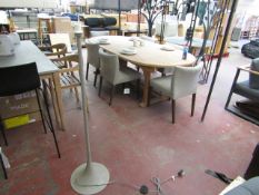 | 1X | MADE.COM GREY FLOOR LAMP WITH NO SHADE | UNCHECKED & NO BOX | RRP ? |