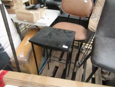 | 1X | SWOON WELLES STOOL | NO DAMAGE VISIBLE JUST NEEDS A CLEAN (NO GUARANTEE)| RRP ?119 |