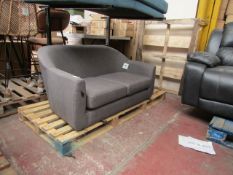 1 x Made.com Tubby 2 Seater Sofa Pewter Grey RRP œ299 SKU MAD-SOFTUBY48GRY-UK TOTAL RRP œ299 This