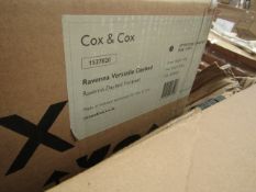 | 1X | COX AND COX RAVENNA VERSATILE DAYBED SET | UNCHECKED IN BOX PLEASE NOTE THERE COULD BE