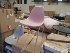 | 1X | COX AND COX WILLBROOK CHAIR, PINK | MISSING FIXINGS | RRP CIRCA ?75 |